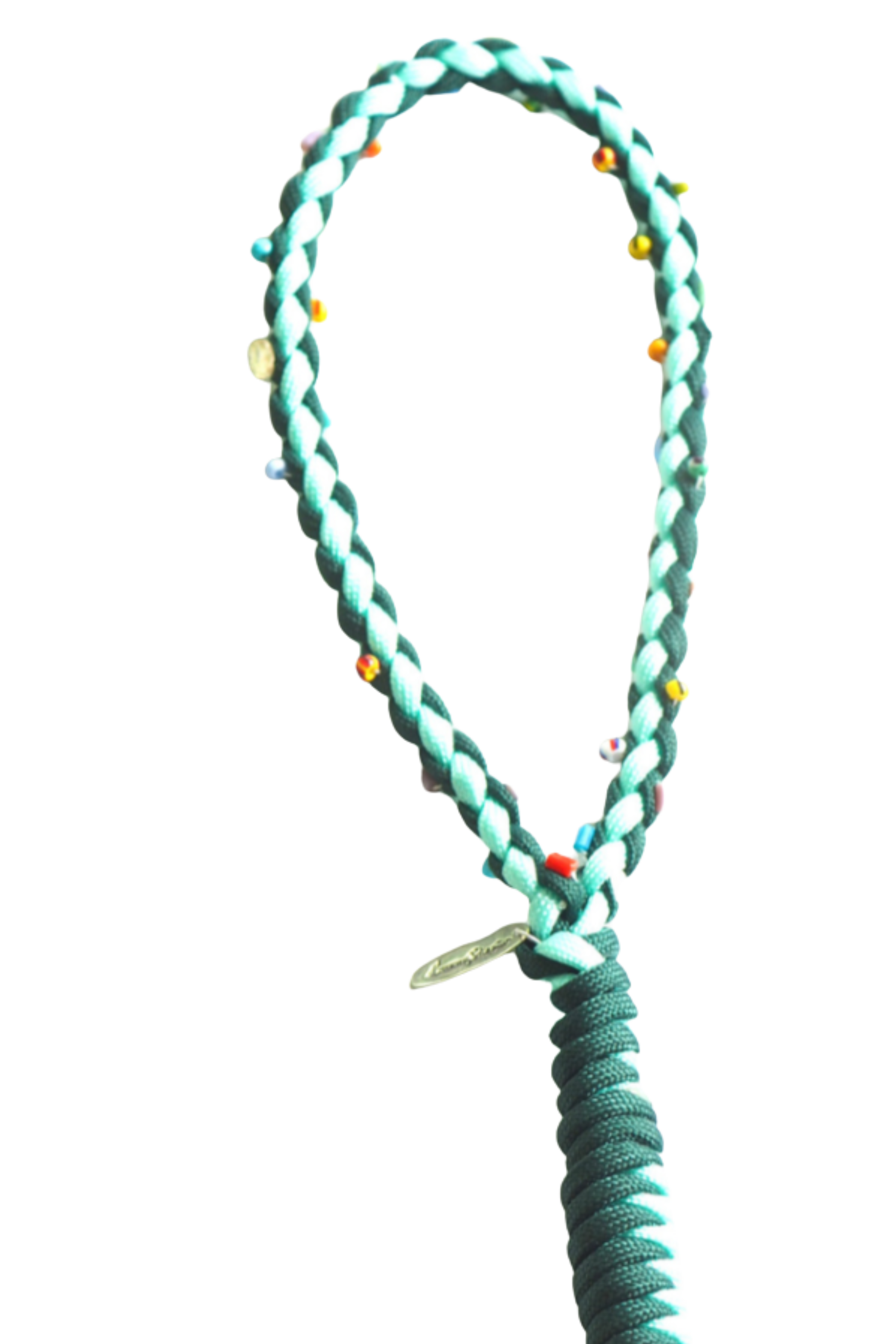 Bunny Shapiro Mint/ Emerald Phone Strap