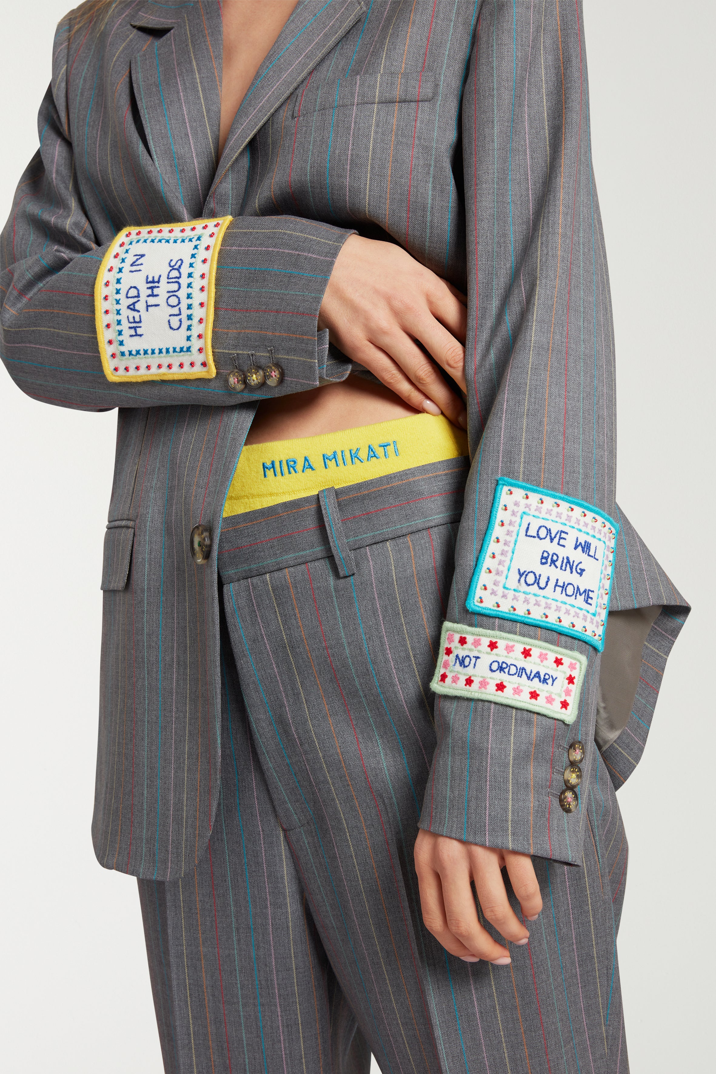 Embroidered Patch Jacket