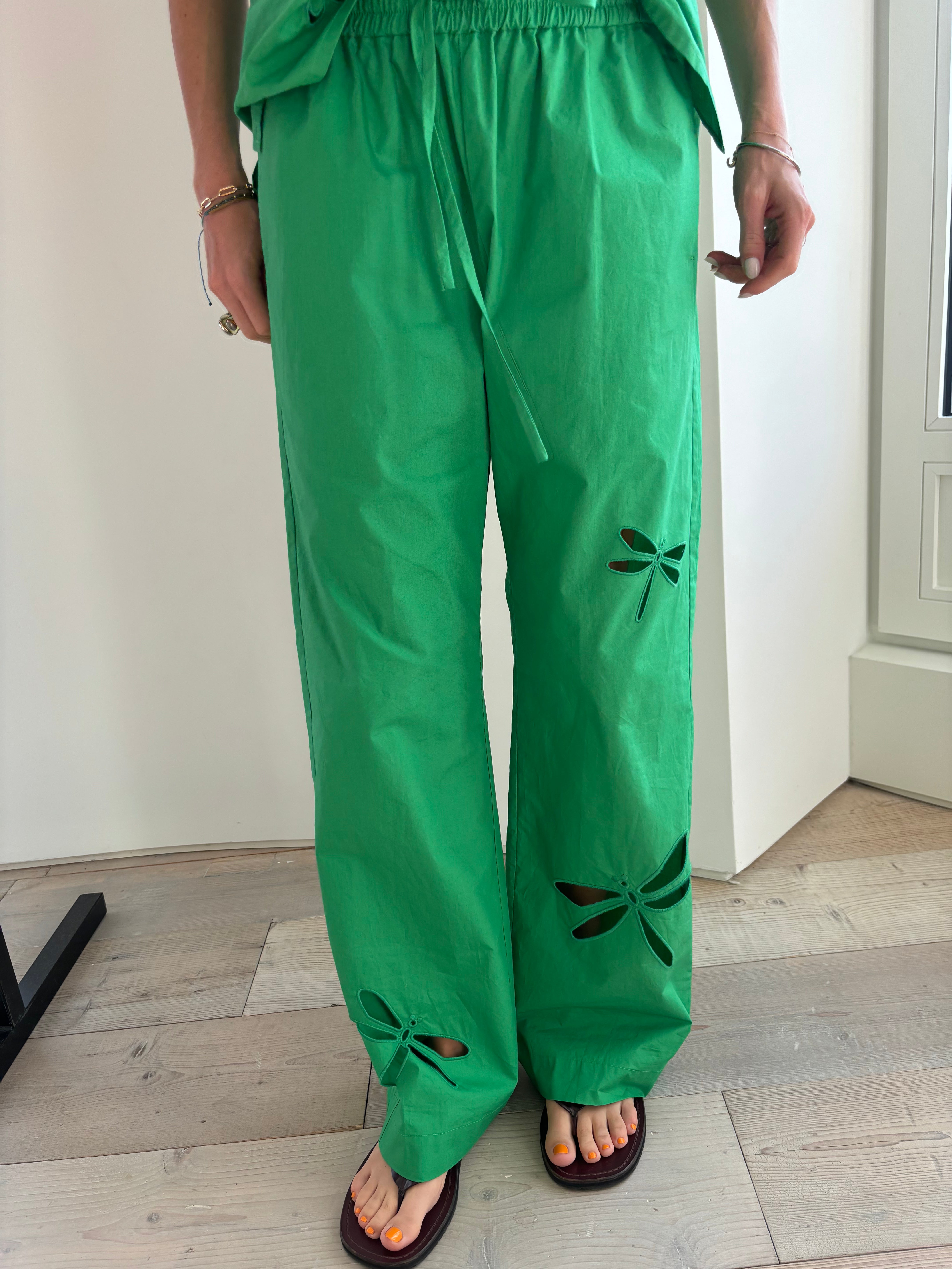 Cut Out Dragonfly Trousers