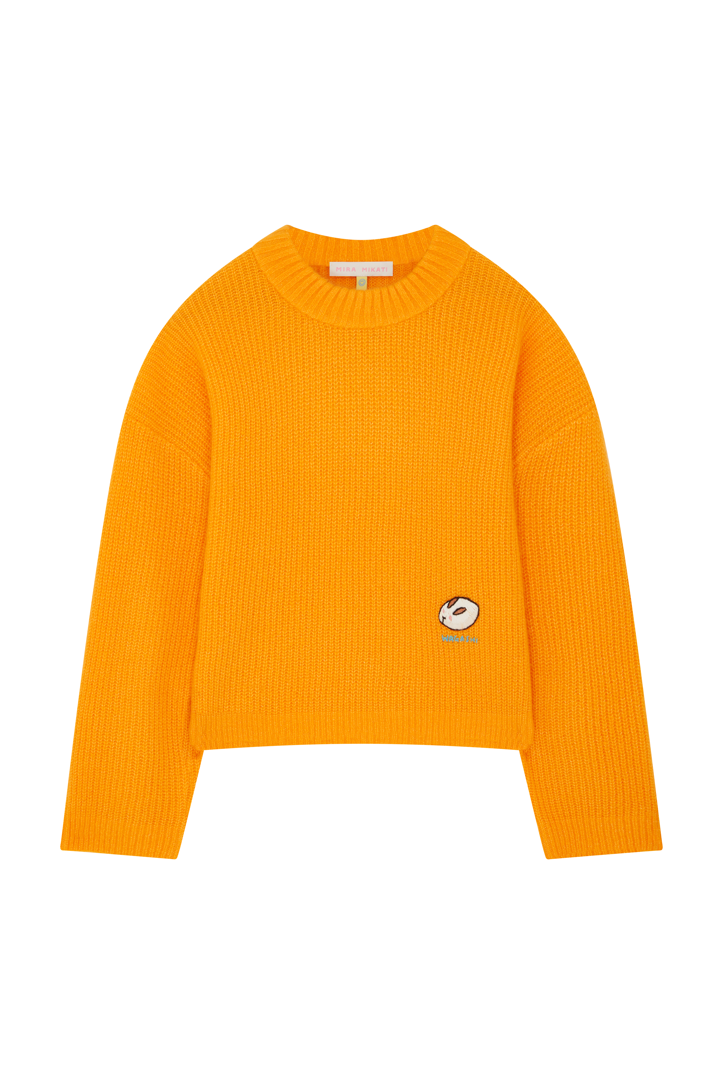 Wagashi Embroidered Cashmere Mix Sweater