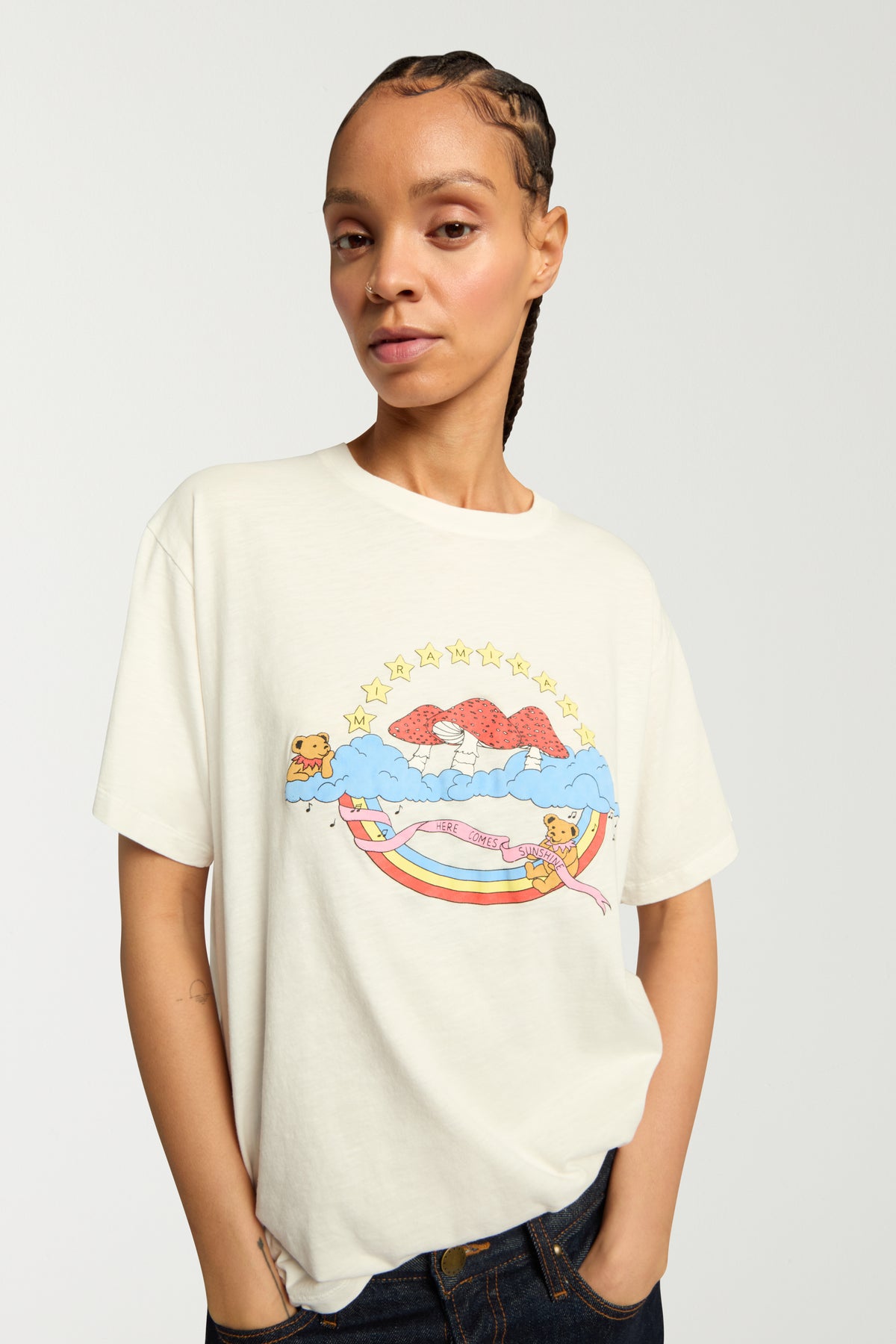Grateful Dead x Mira Mikati Here Comes Sunshine Printed Tee