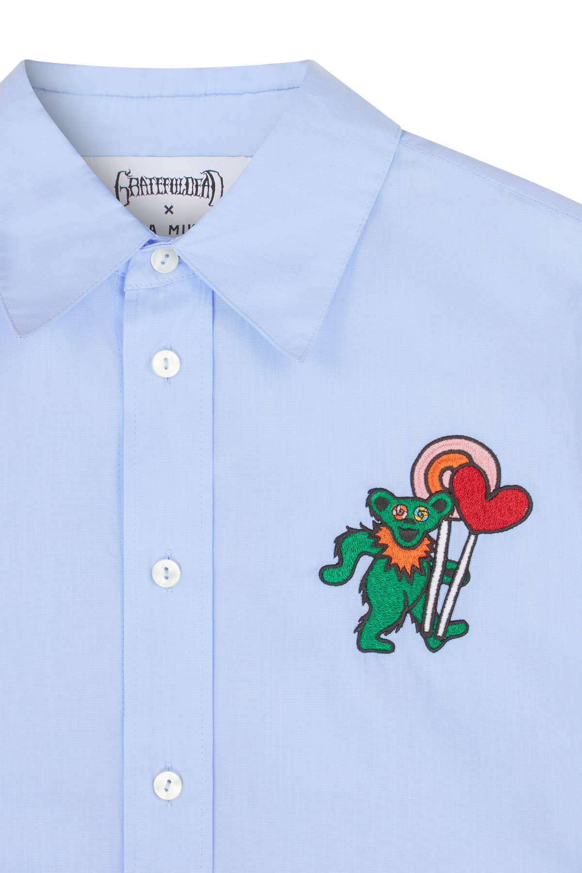 Grateful Dead x Mira Mikati 'Candyman' Embroidered Shirt
