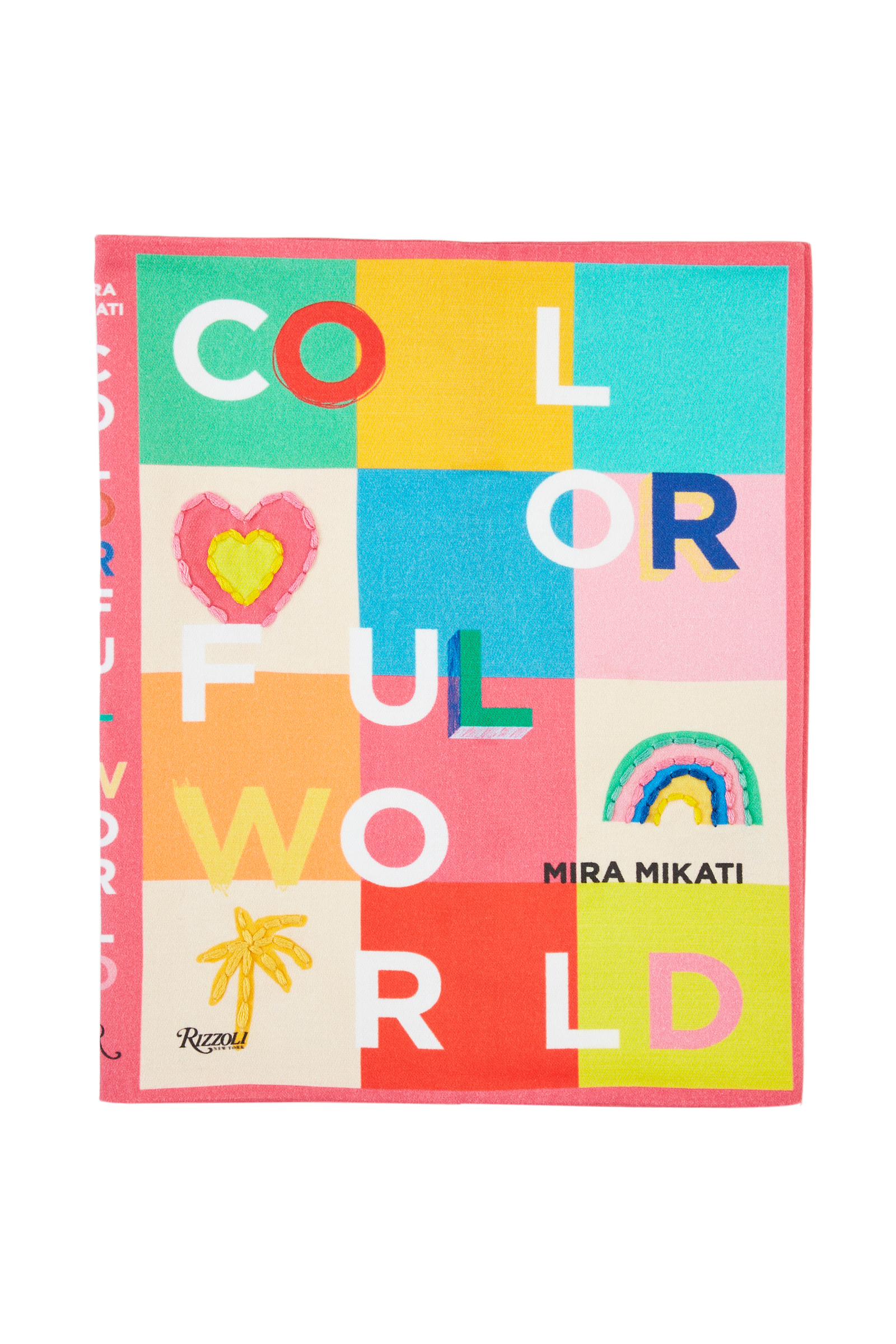 Colourful World Pink Book Cover