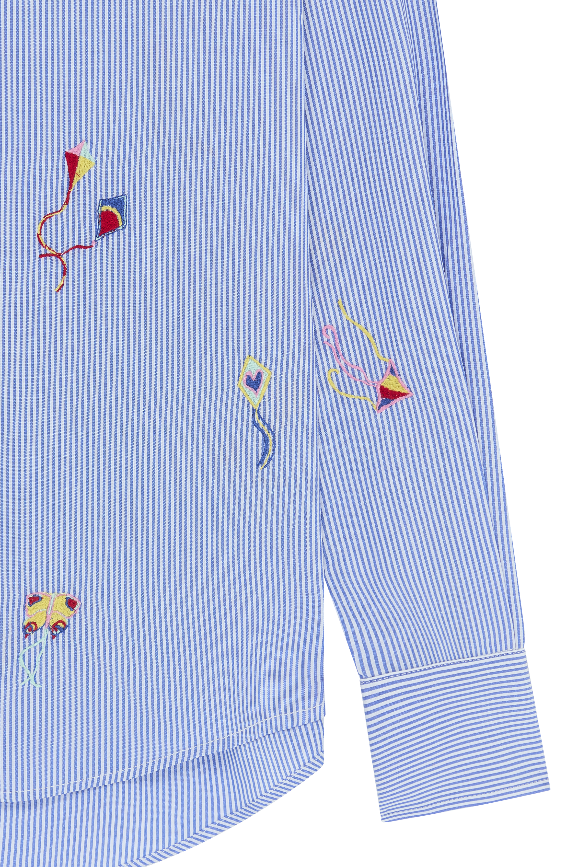 Kite Embroidered Stripe Shirt