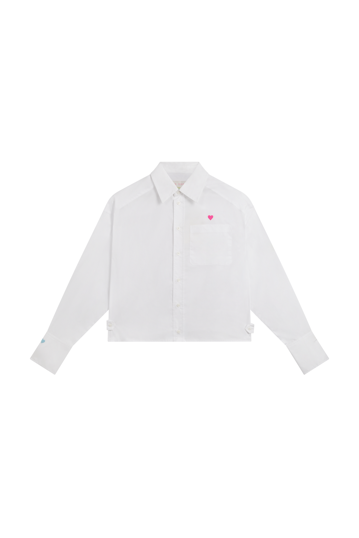 Heart Embroidered Shirt