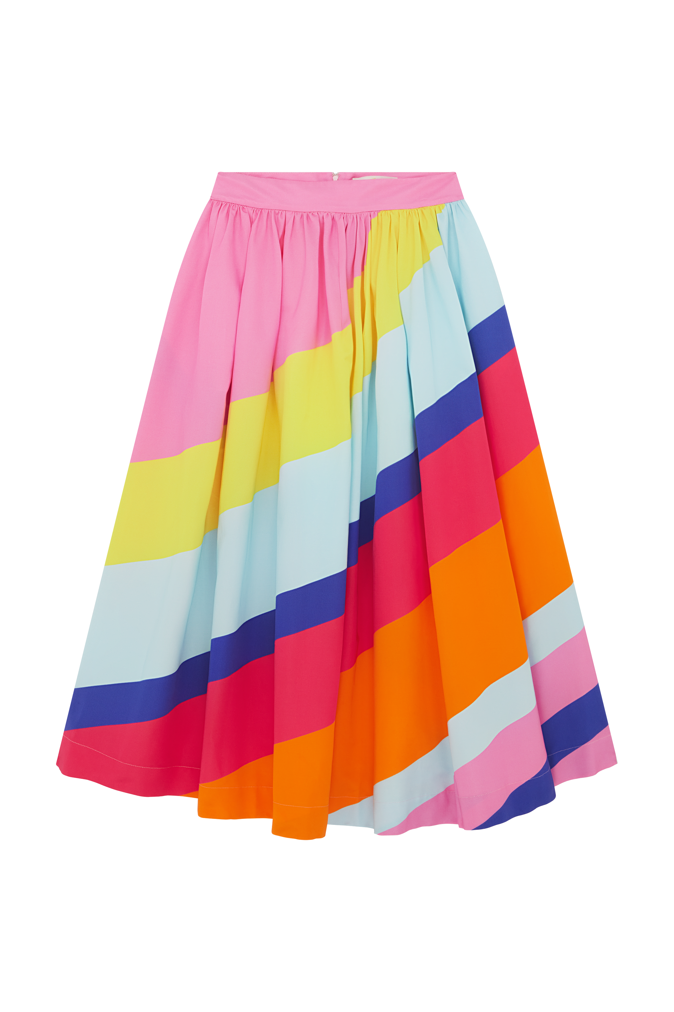 Bold Stripe Maxi Skirt