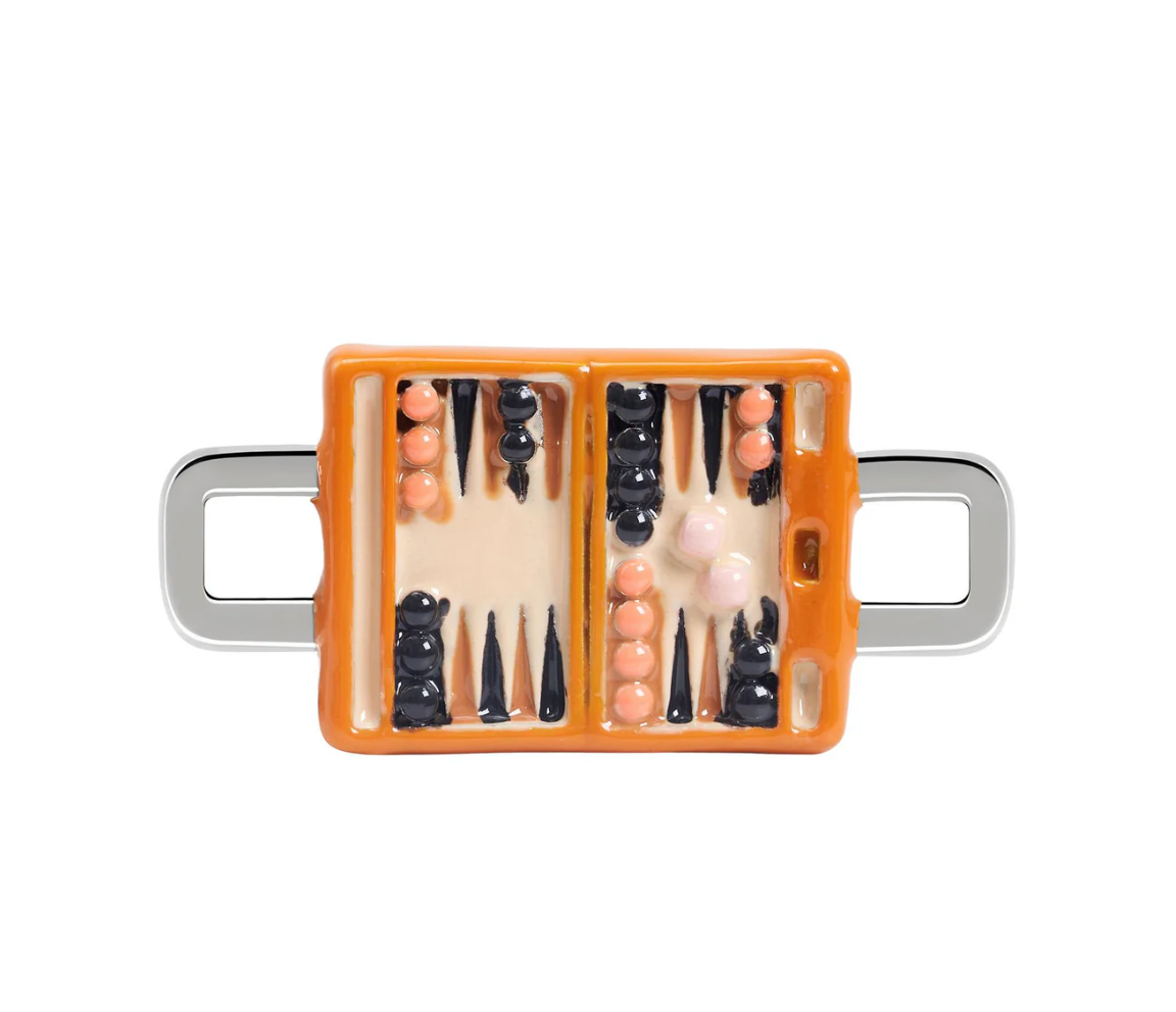 Poubel Backgammon Charm