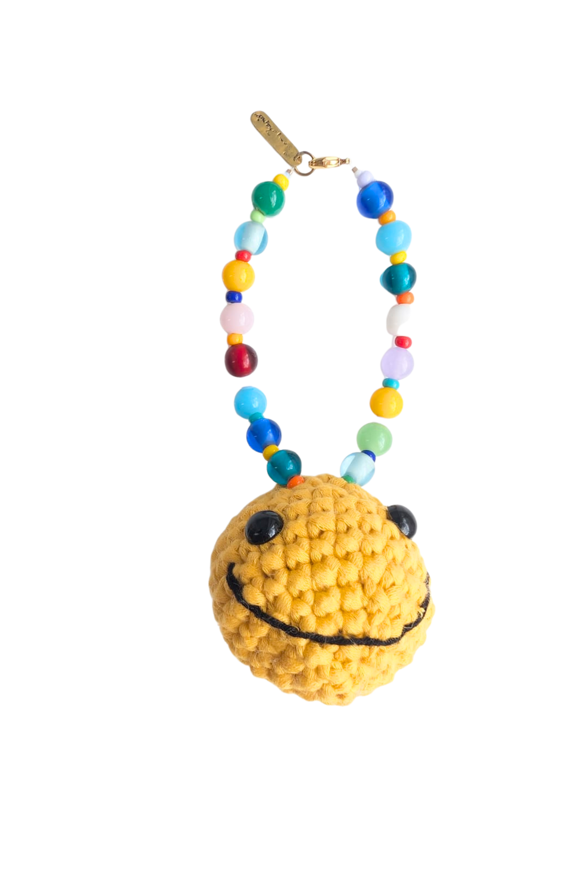 Bunny Shapiro Smiley Bag Charm