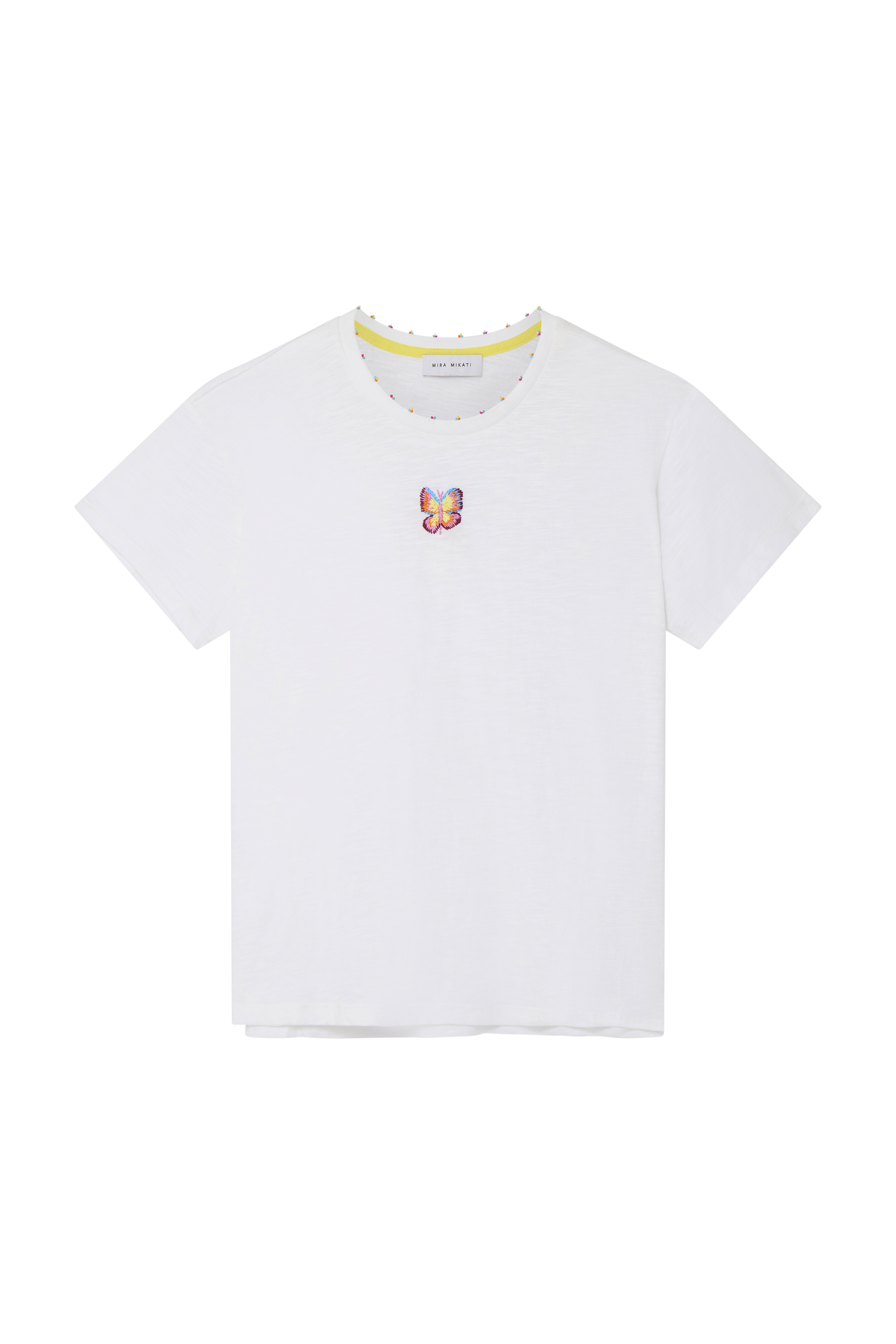 Embroidered Butterfly T-shirt 