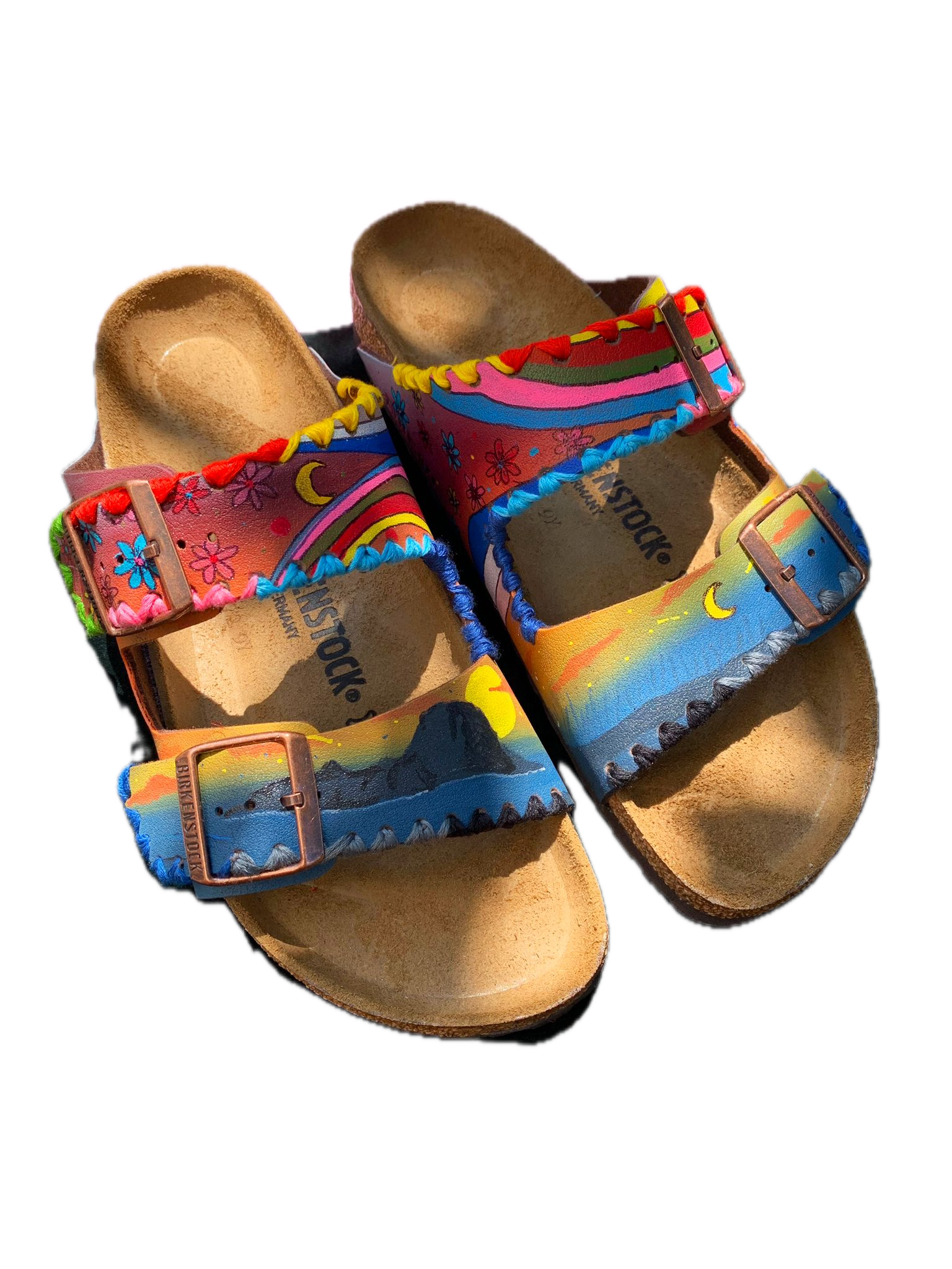 Blue Sunset Es Vedra Birkenstocks