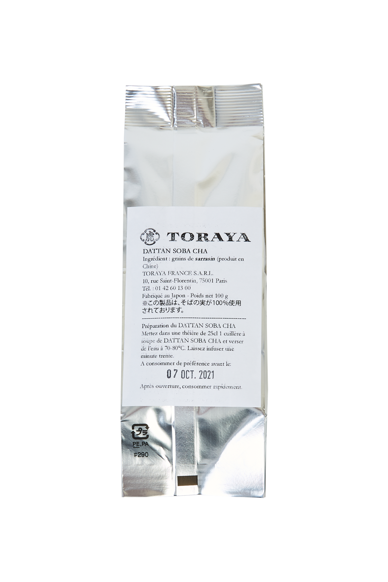 Toraya dattan Soba Cha