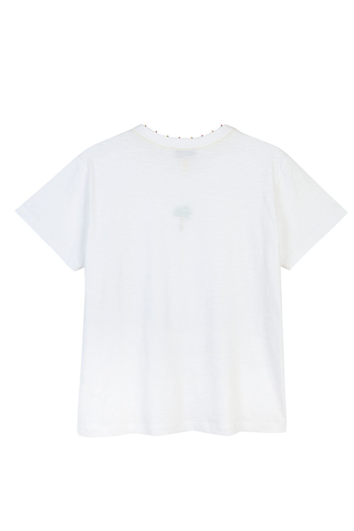 Embroidered Palm Tree Melange T-Shirt
