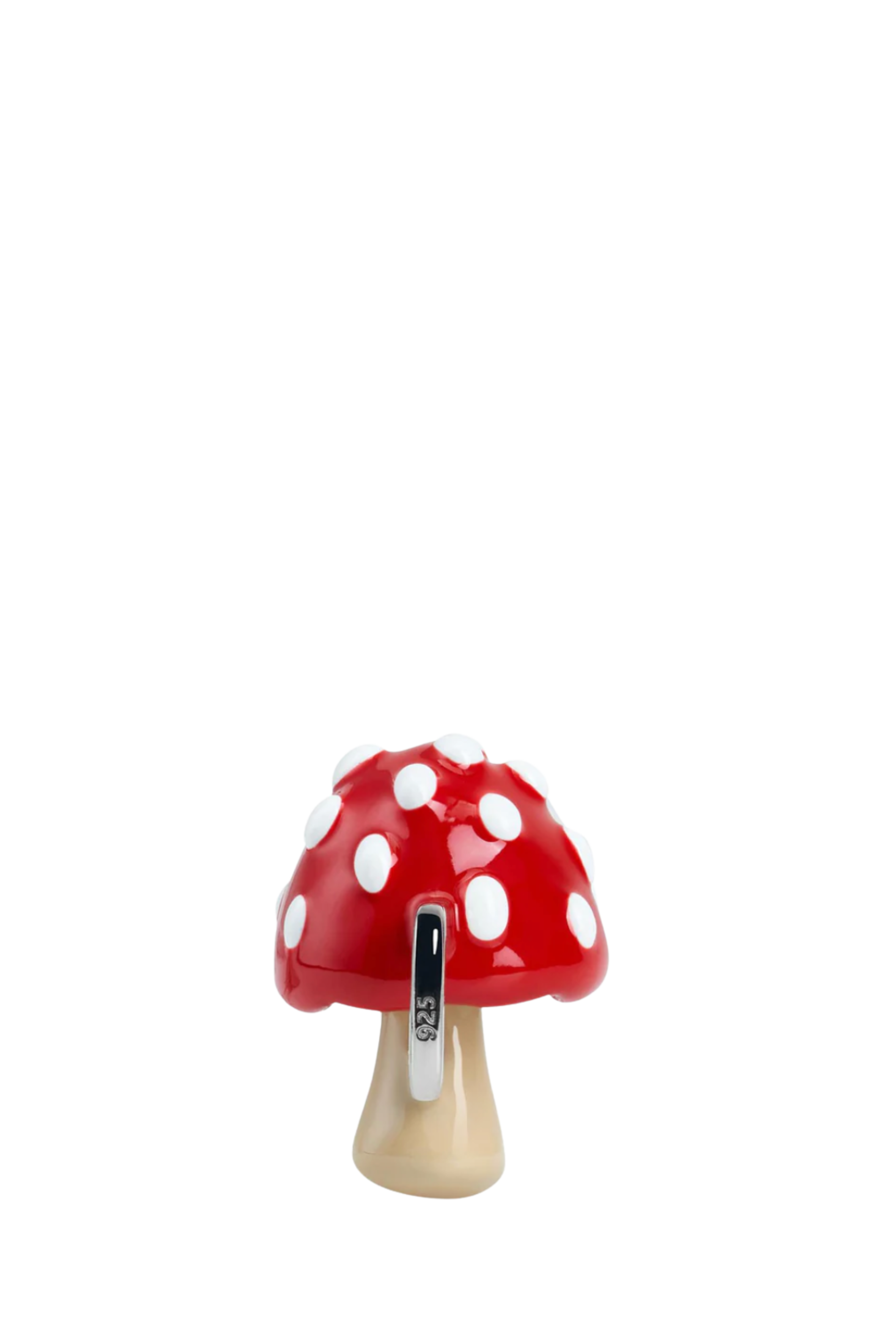 Poubel Red Mushroom Charm 