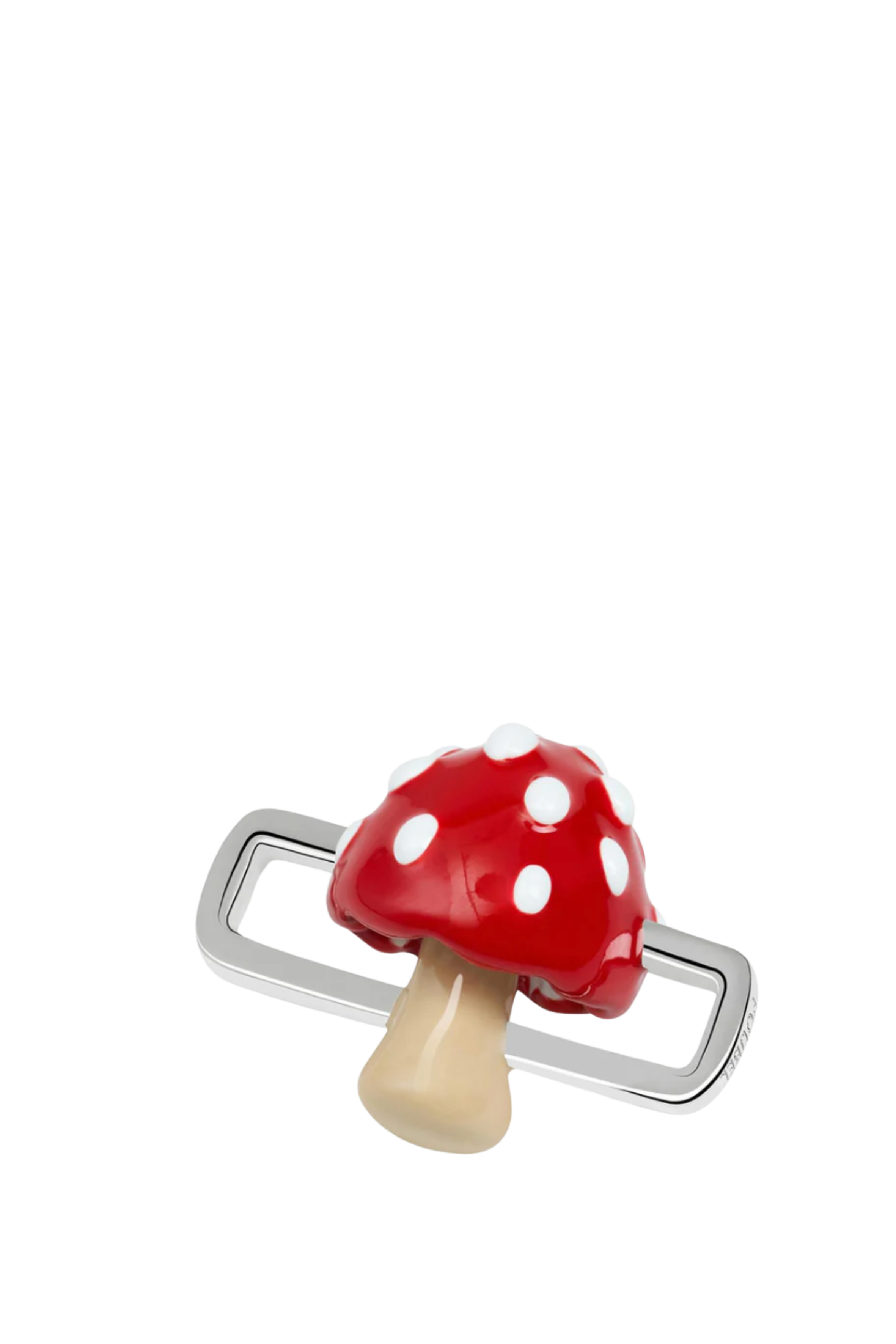 Poubel Red Mushroom Charm 