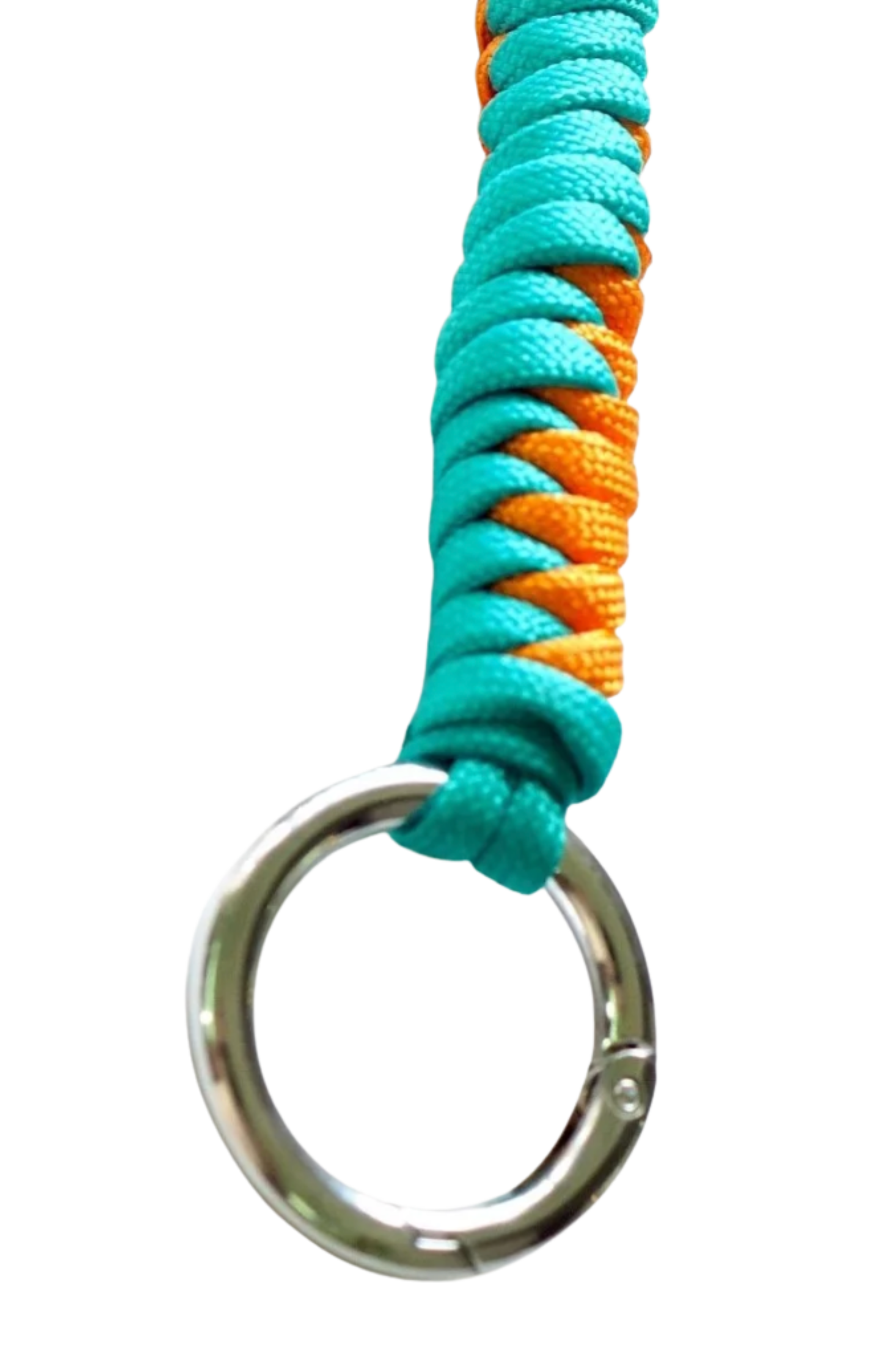 Bunny Shapiro Orange / Turquoise Phone Strap 