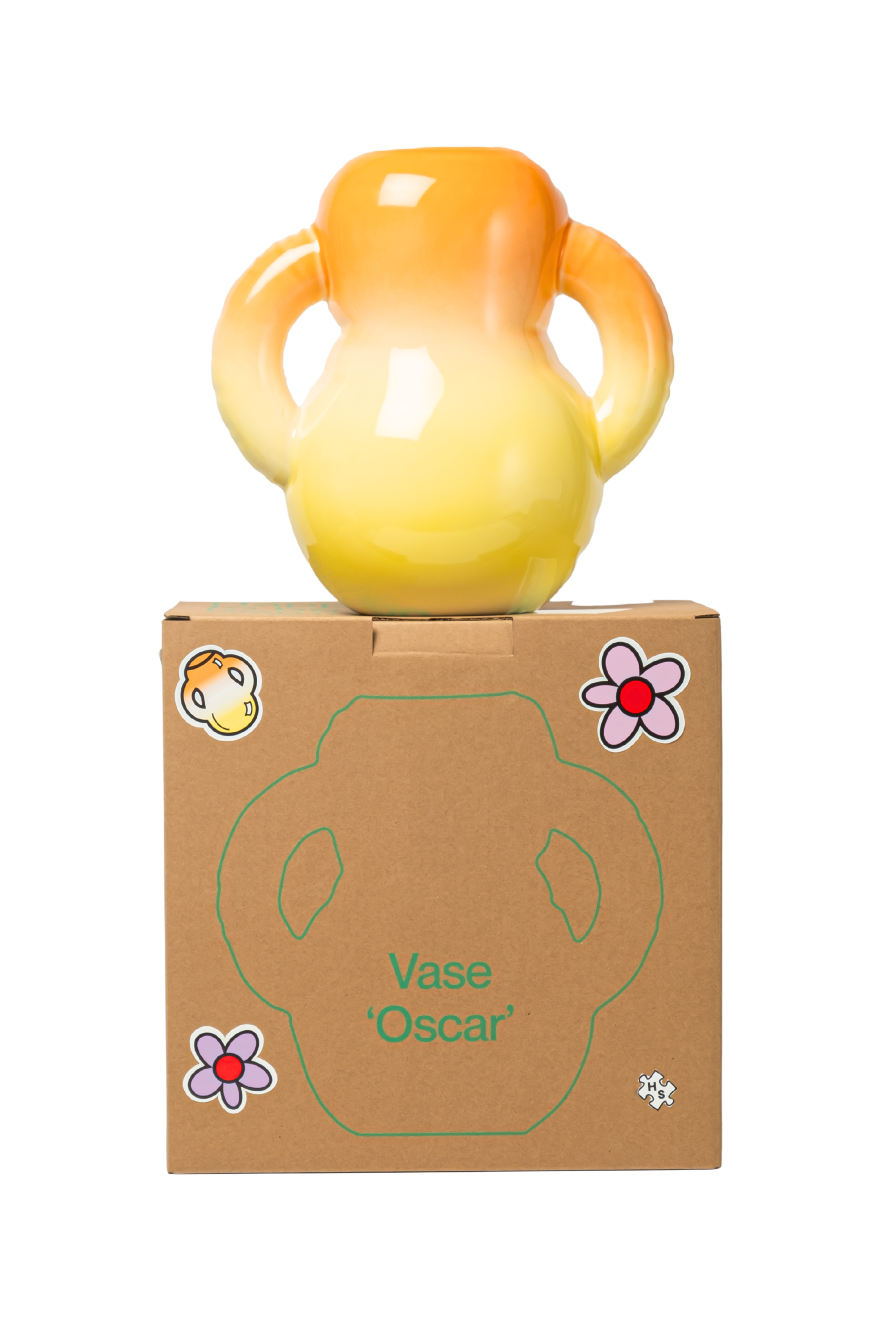 Mira Mikati x Home Studyo Hand Sprayed Ombre Vase