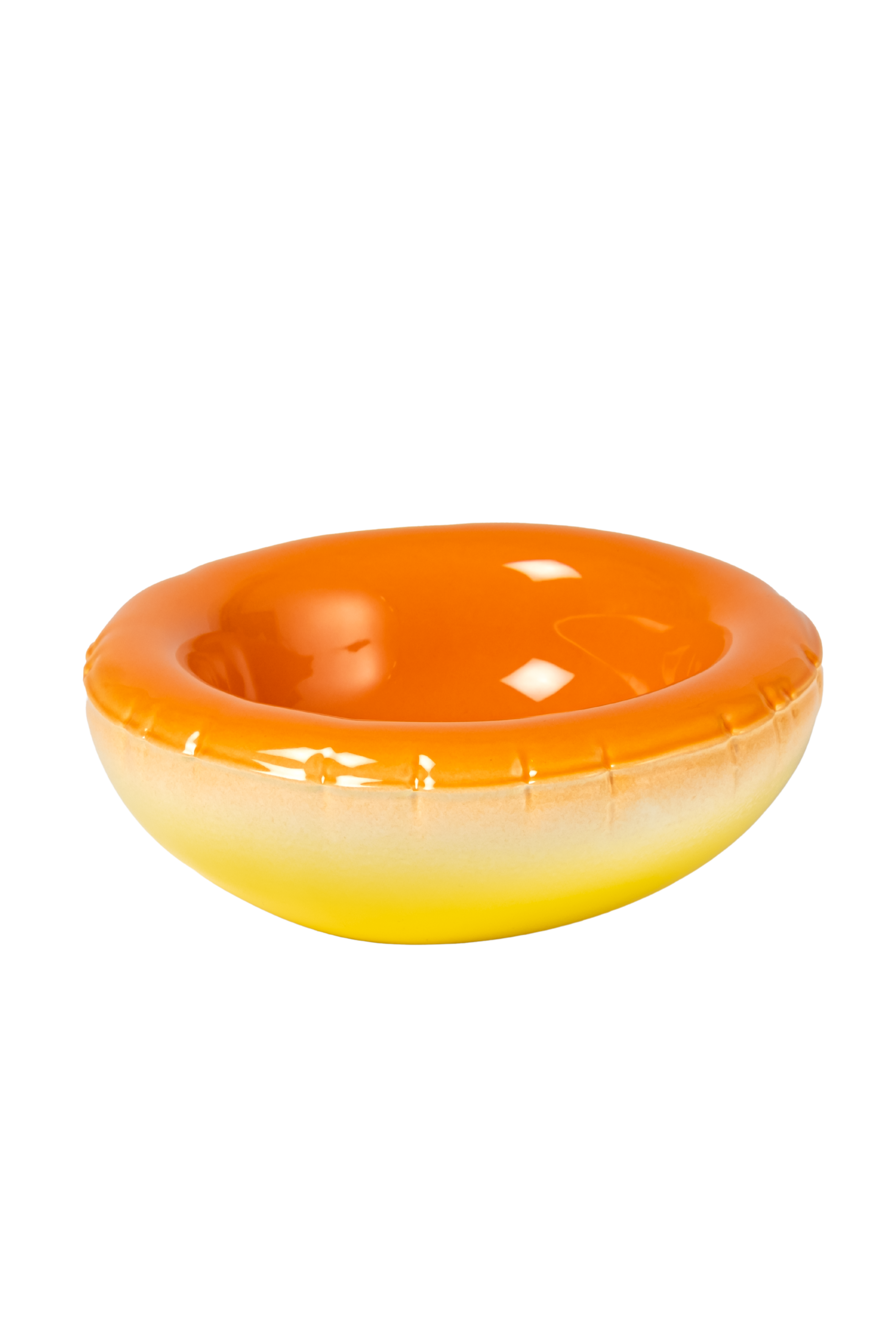 Mira Mikati x Home Studyo Hand Sprayed Ombre Orange Bowl 