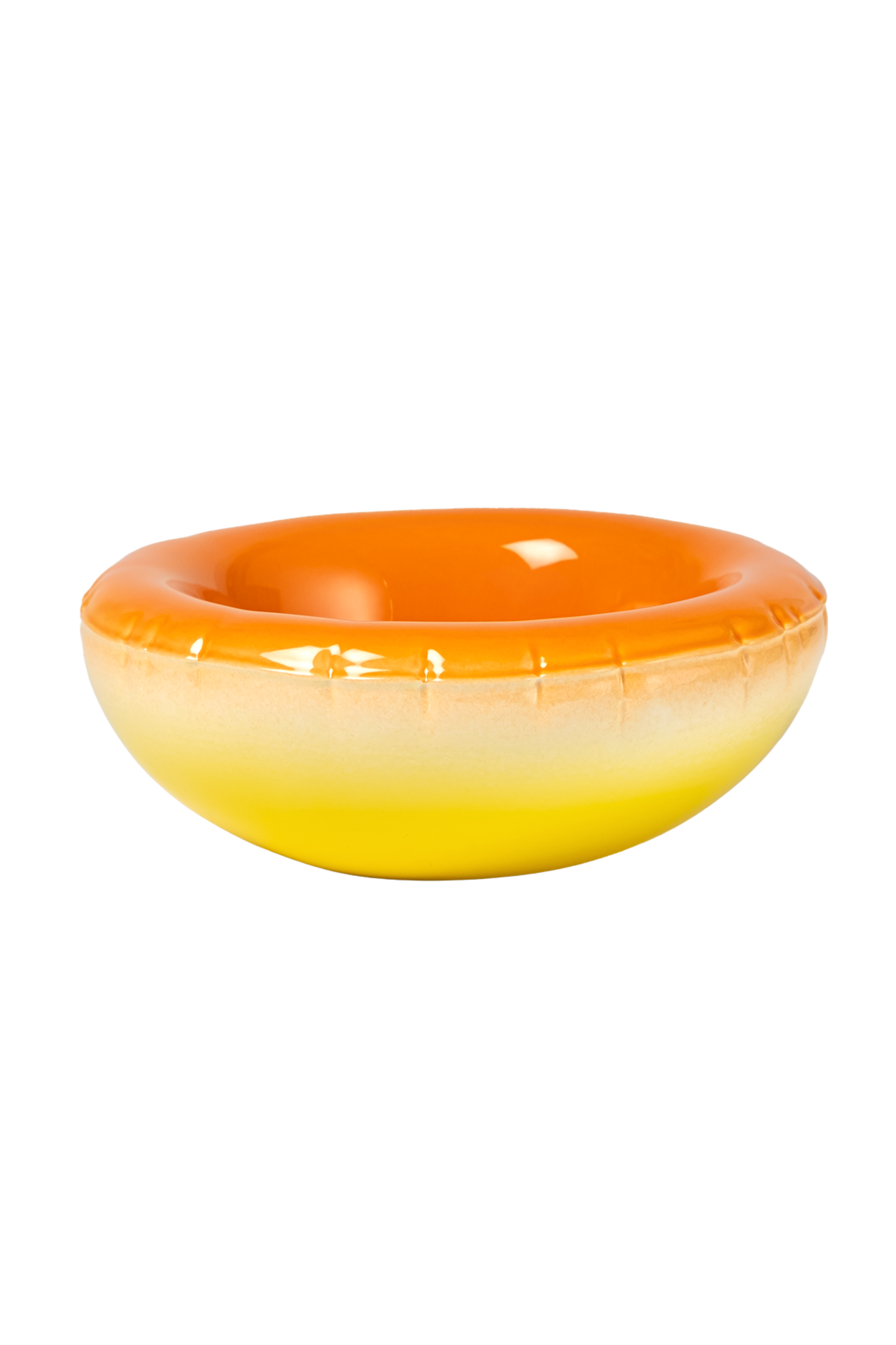Mira Mikati x Home Studyo Hand Sprayed Ombre Orange Bowl 