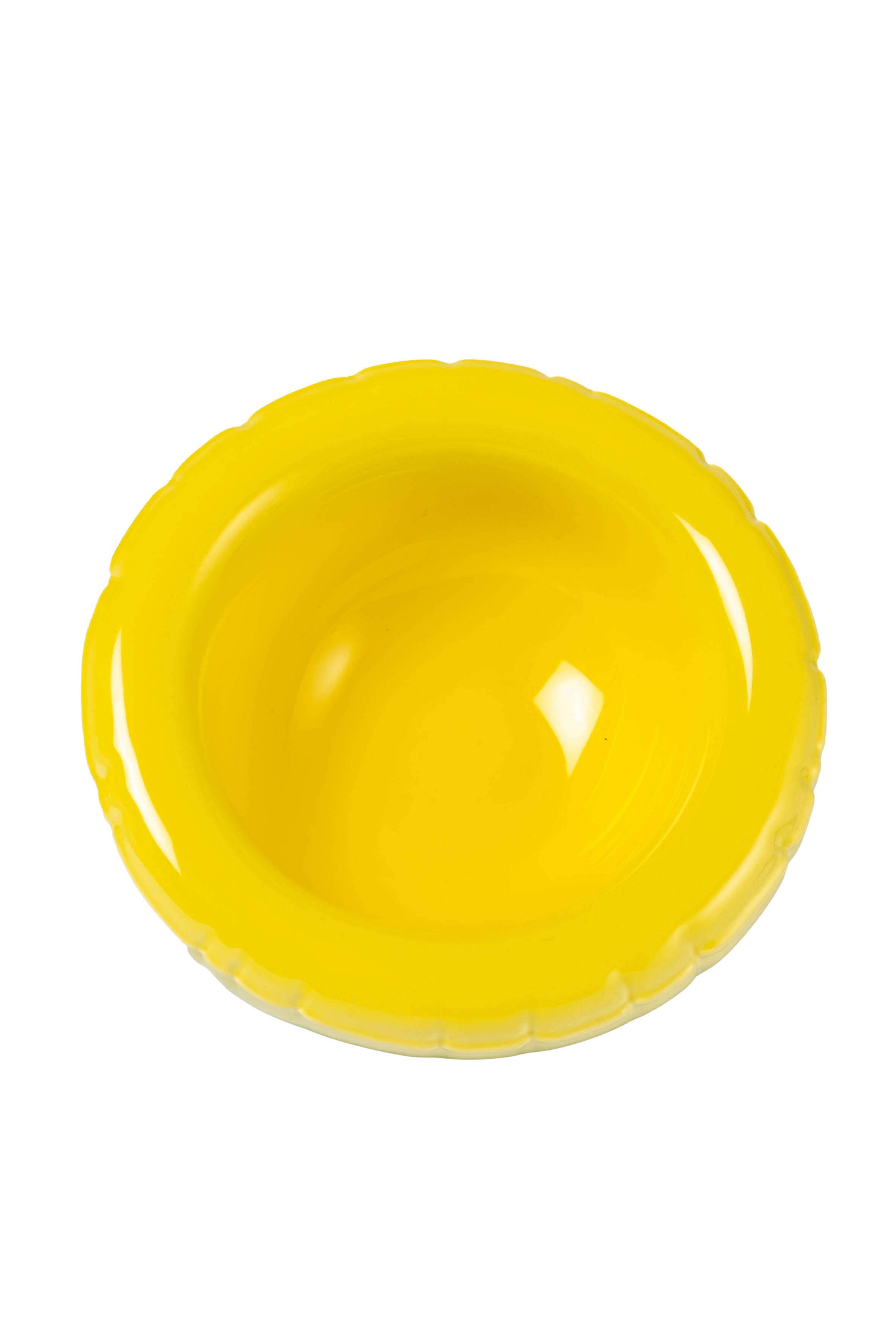 Mira Mikati x Home Studyo Hand Sprayed Ombre Yellow Bowl