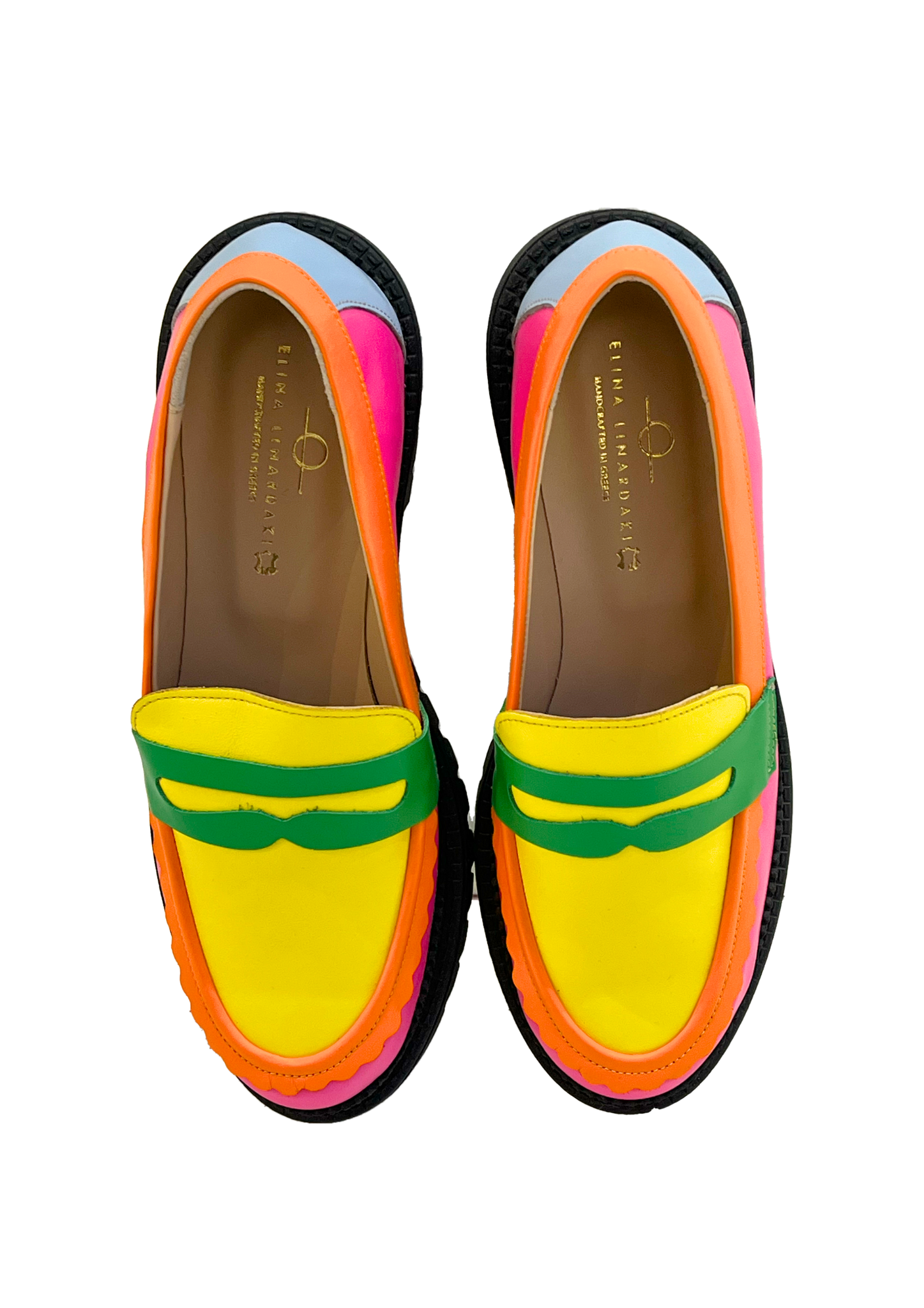 Elina Linardaki Kusama Loafers 