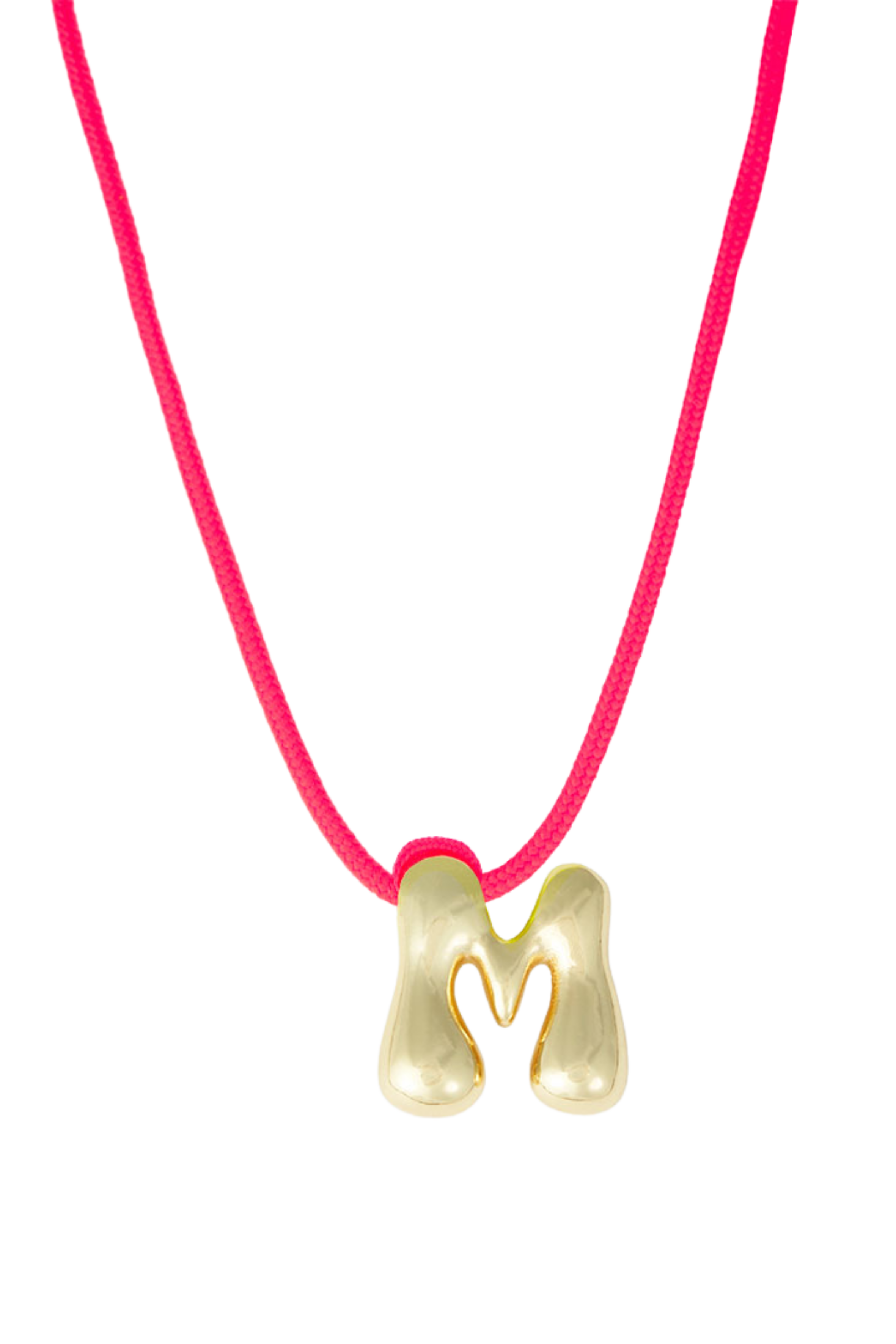 La Mome Bijou Letter Necklace