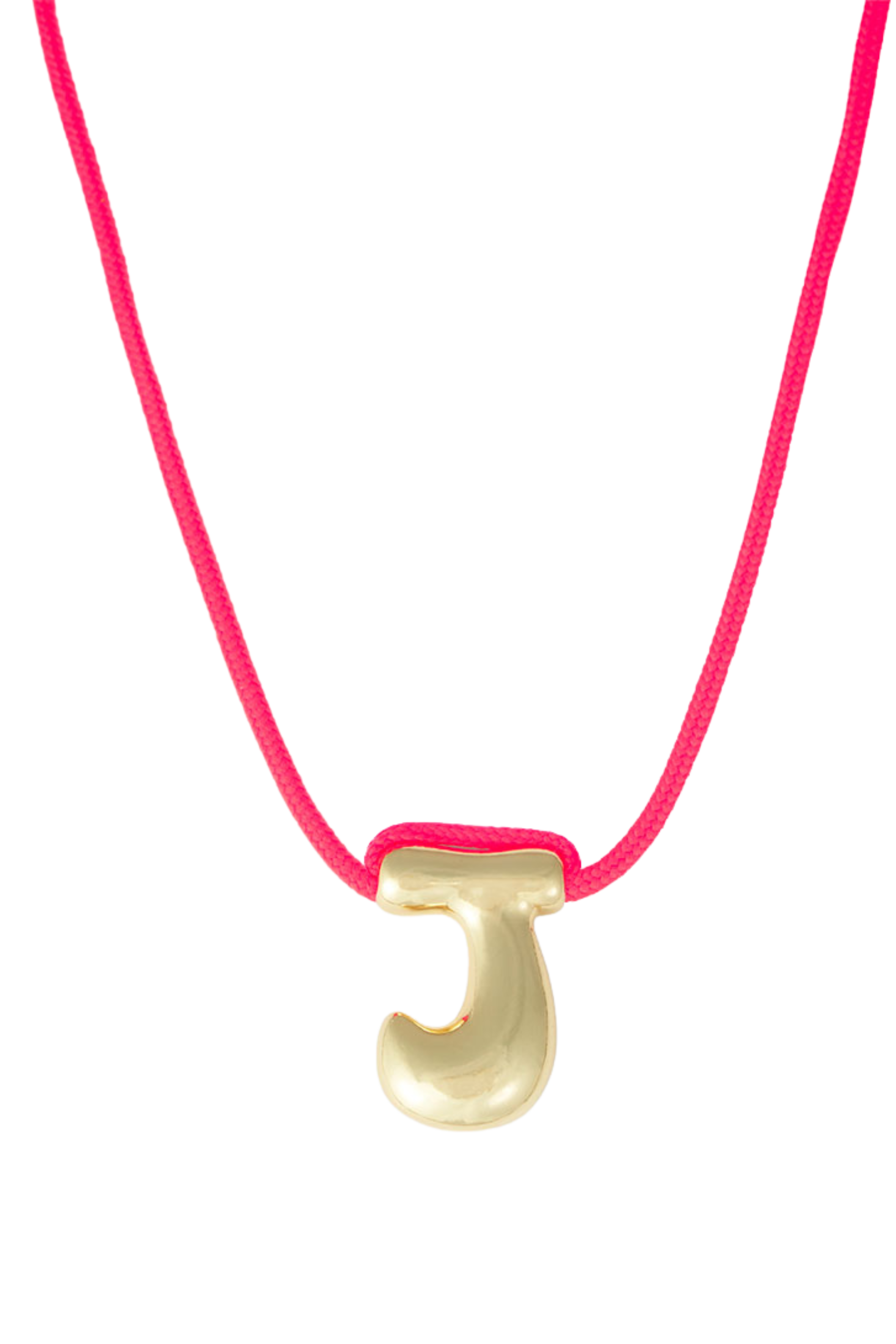 La Mome Bijou Letter Necklace 