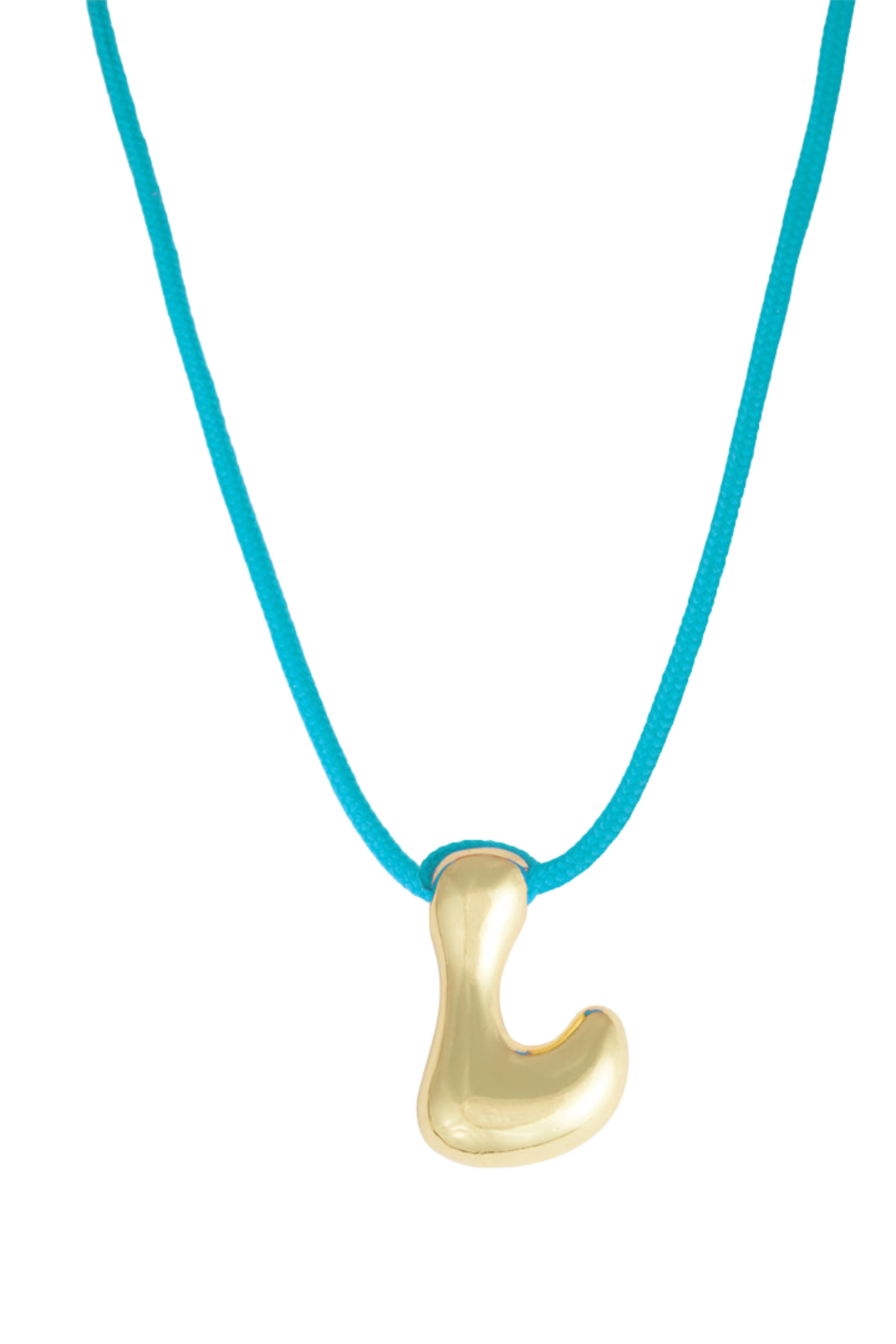 La Mome Bijou Letter Necklace 