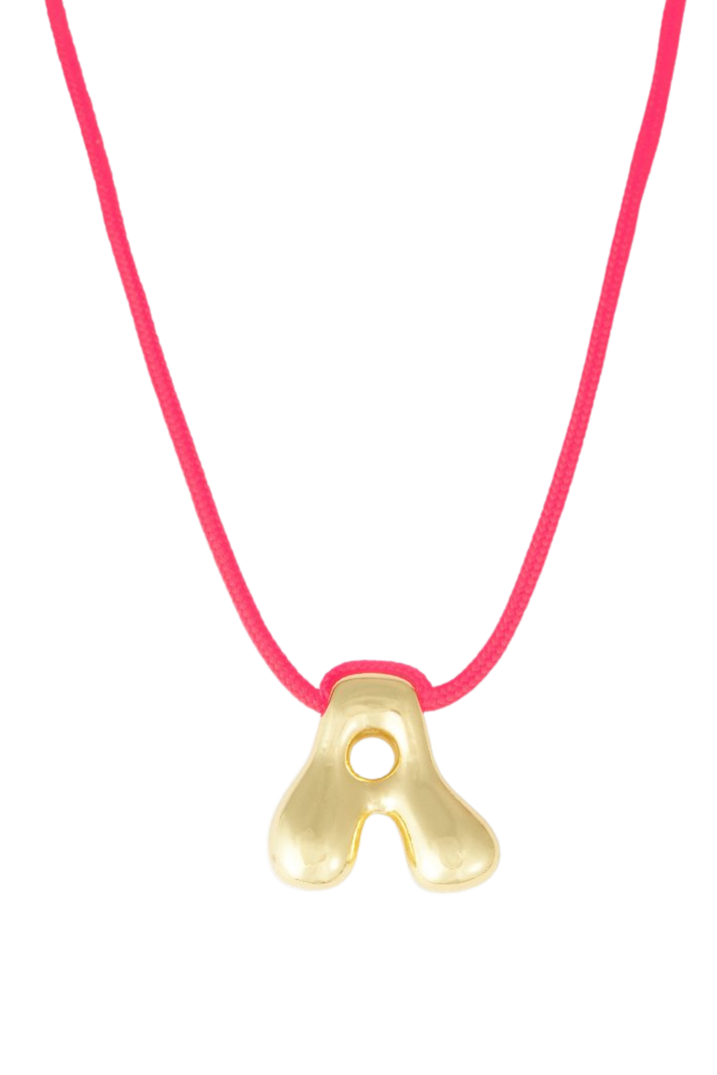 La Mome Bijou Letter Necklace 