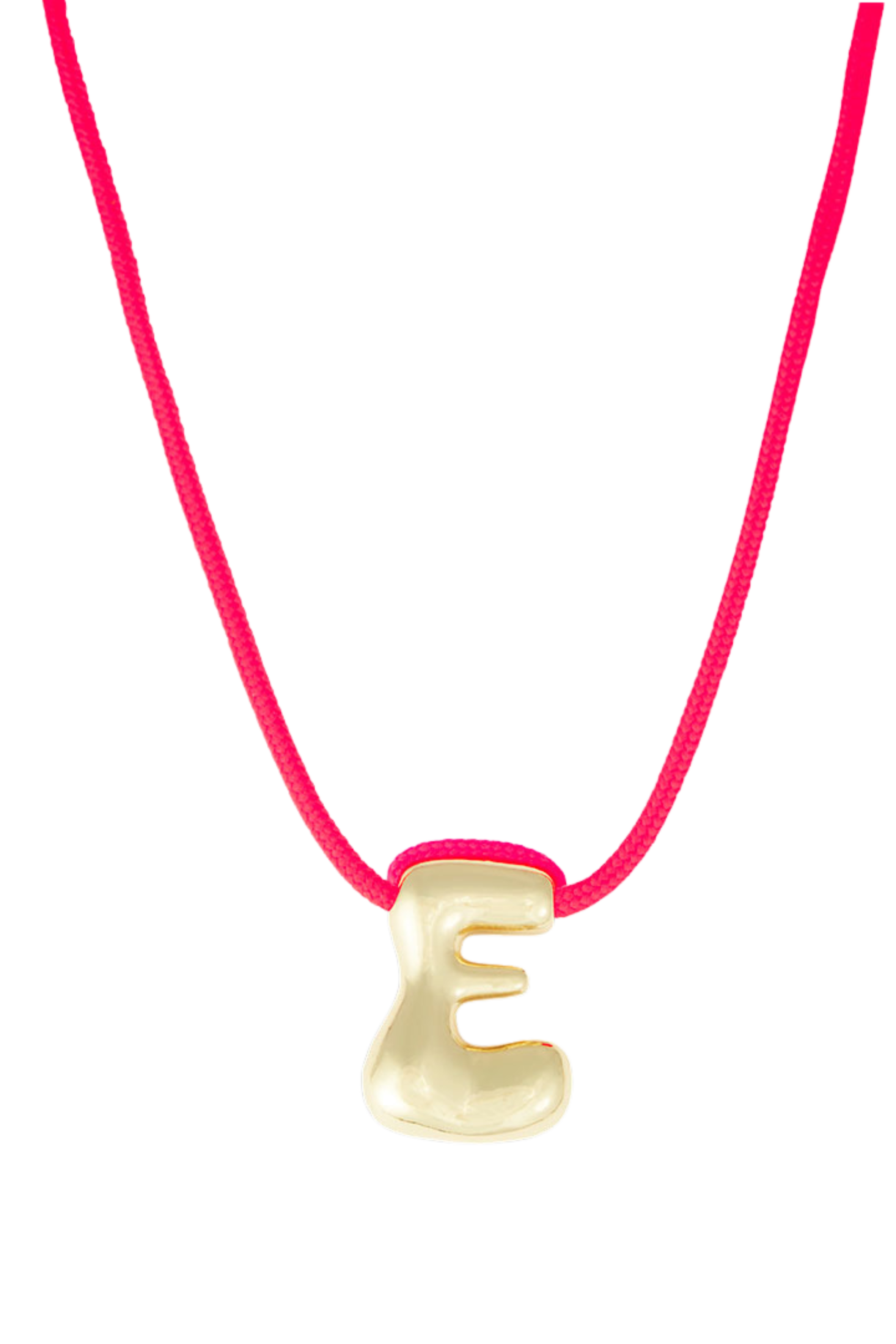 La Mome Bijou Letter Necklace 