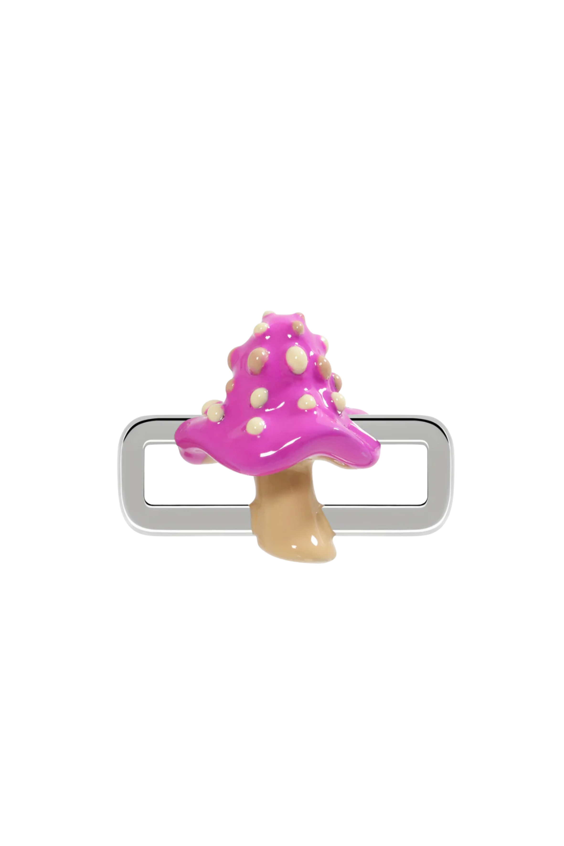 Poubel Pink Mushroom Charm