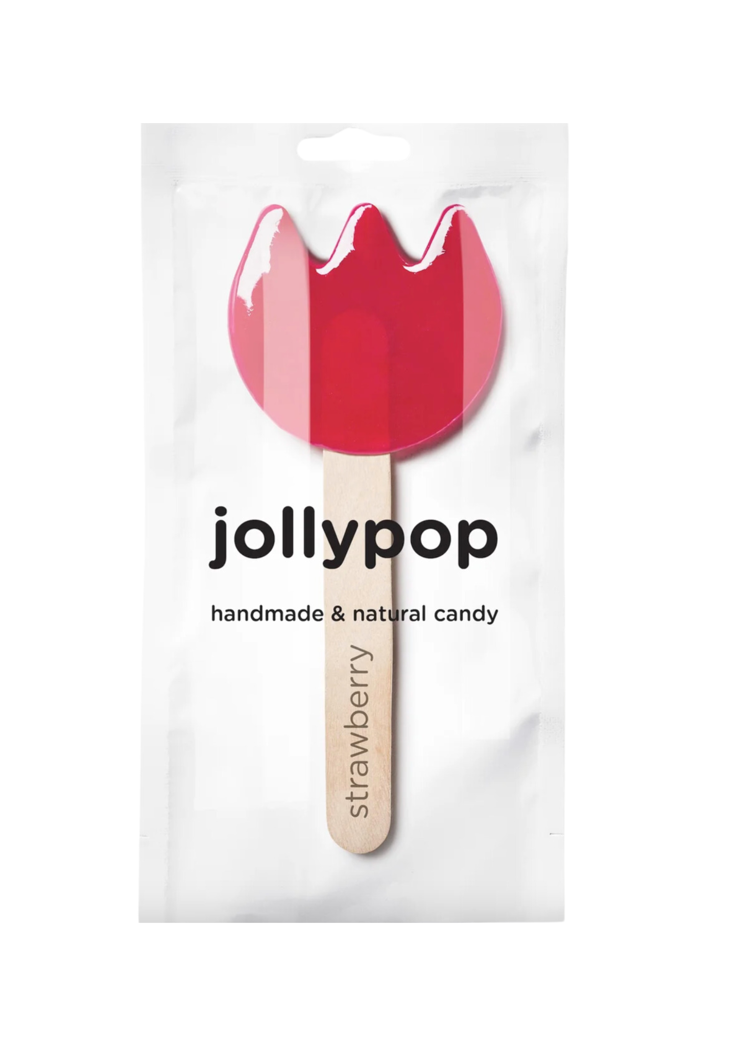 Jollypop Strawberry Lollipop 