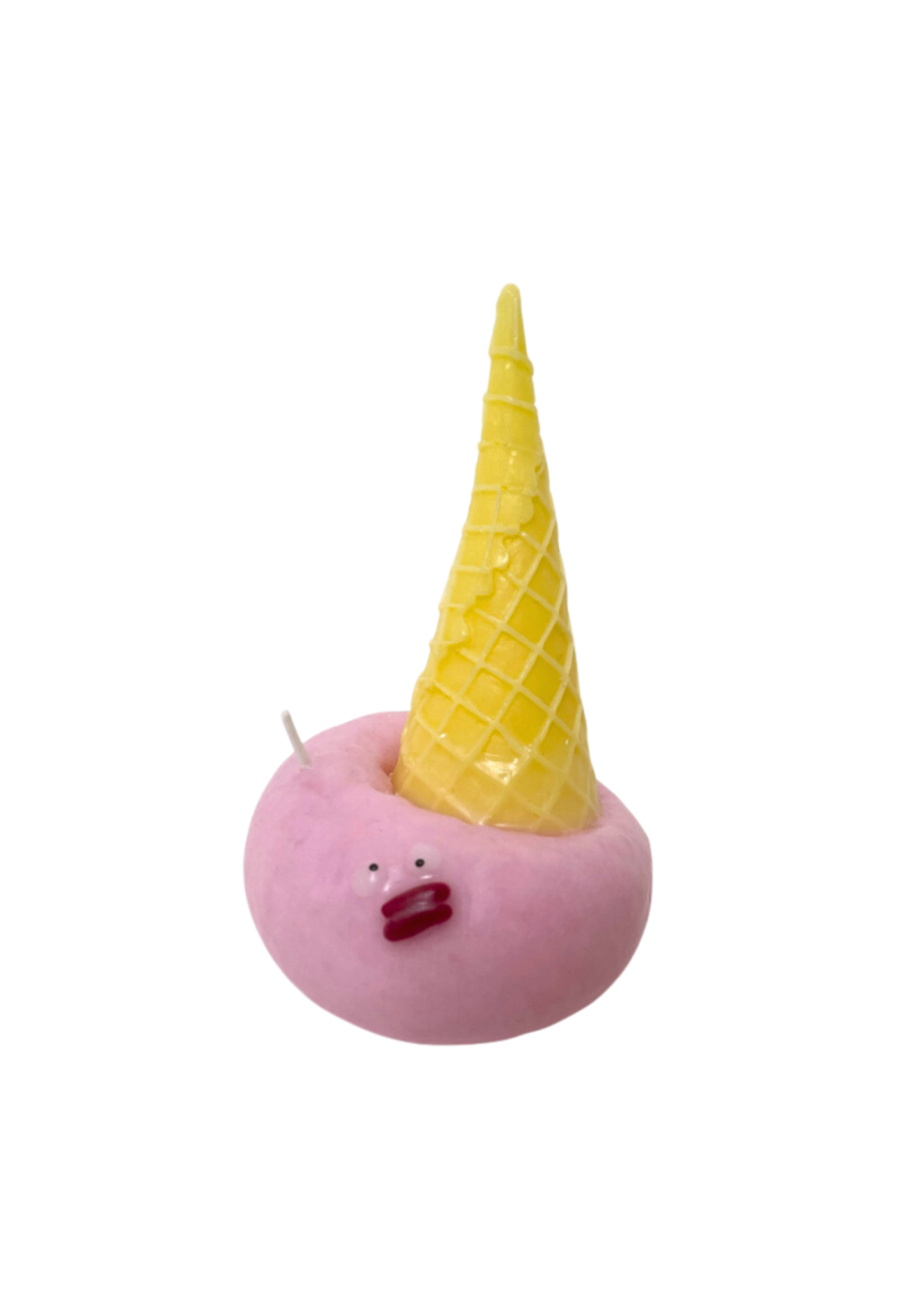 Kufuu Candle- Pink Ice Cream 