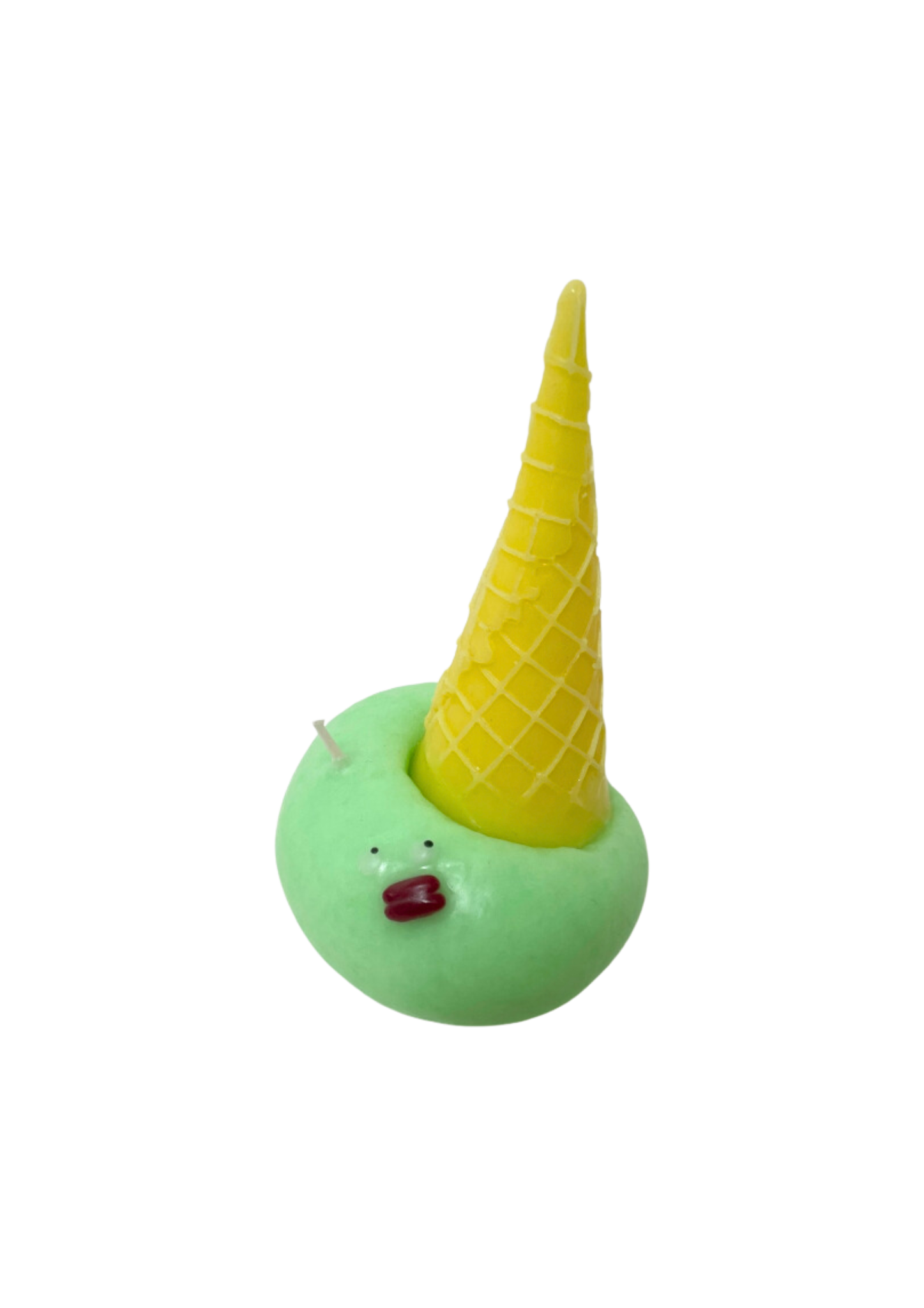 Kufuu Candle- Green Ice Cream 