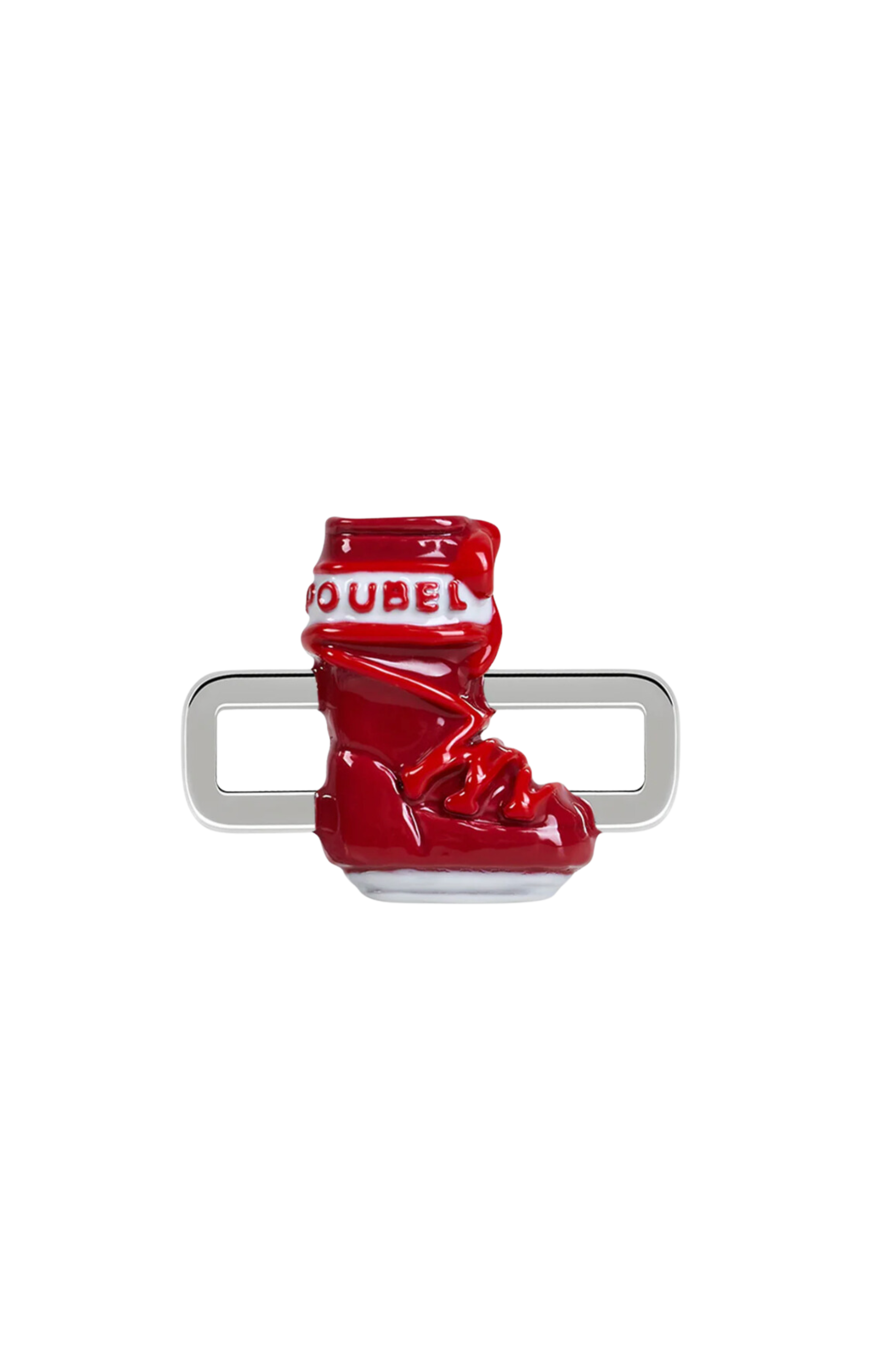 Poubel Red Snowboot Charm 