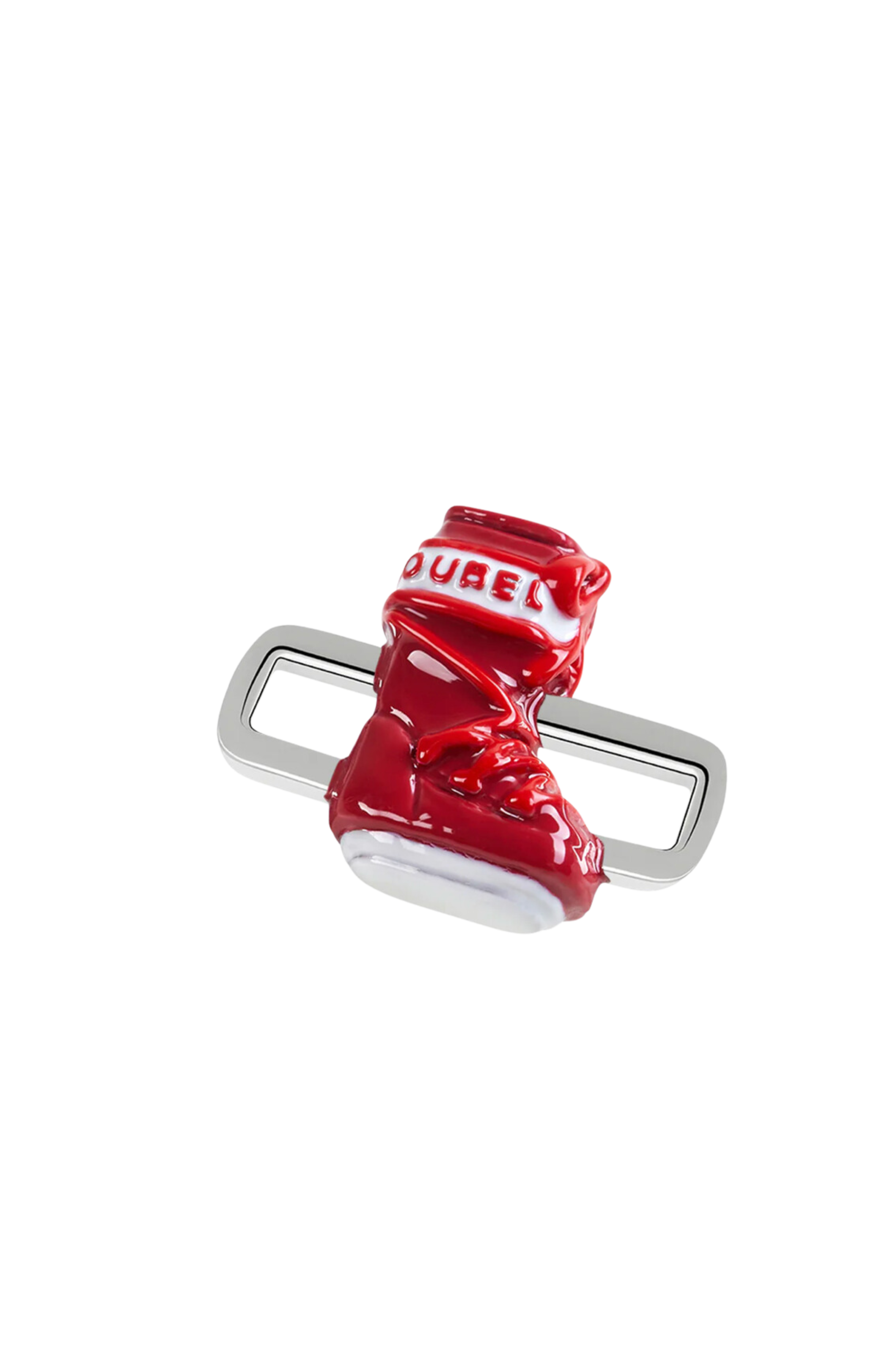 Poubel Red Snowboot Charm 