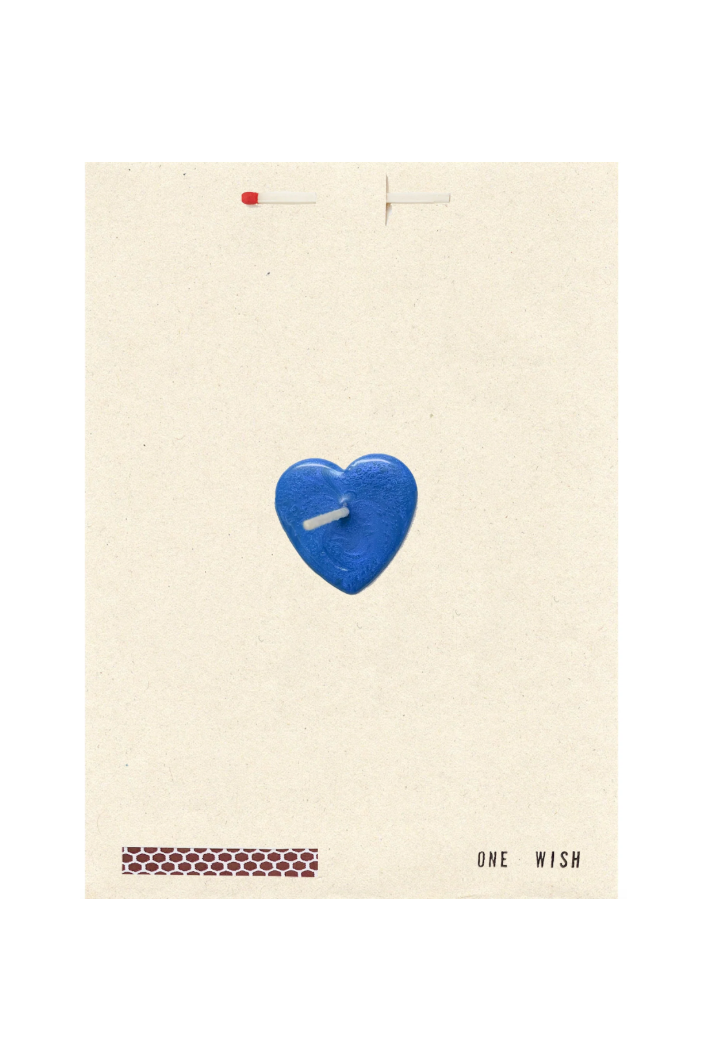 Wish Cards - Blue Heart 