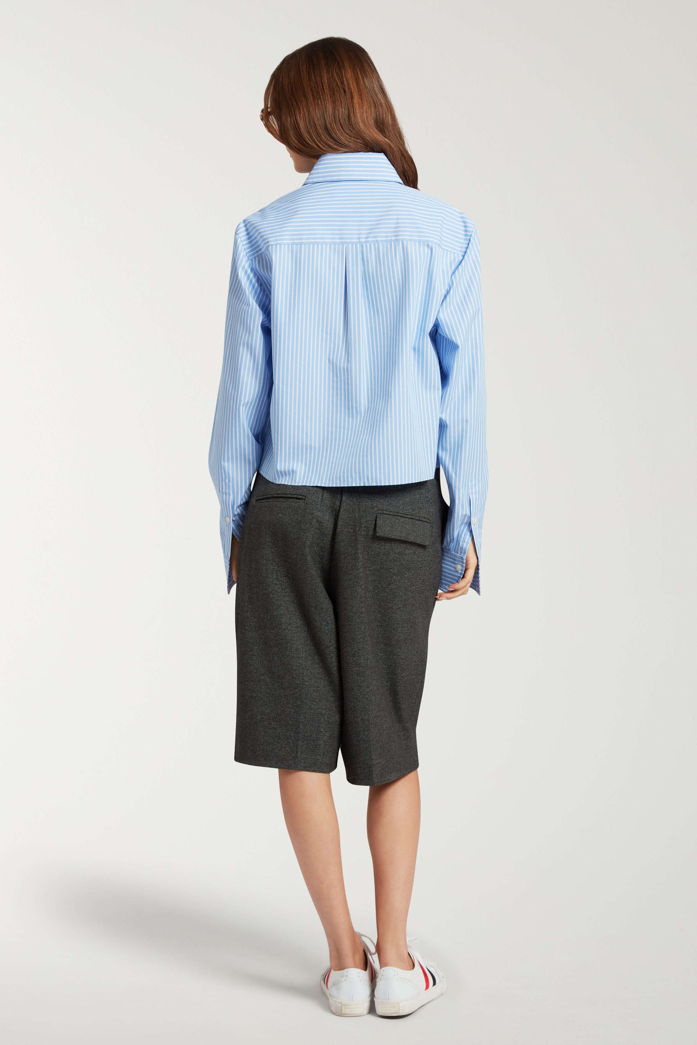 Tailored Shorts With Pleats 