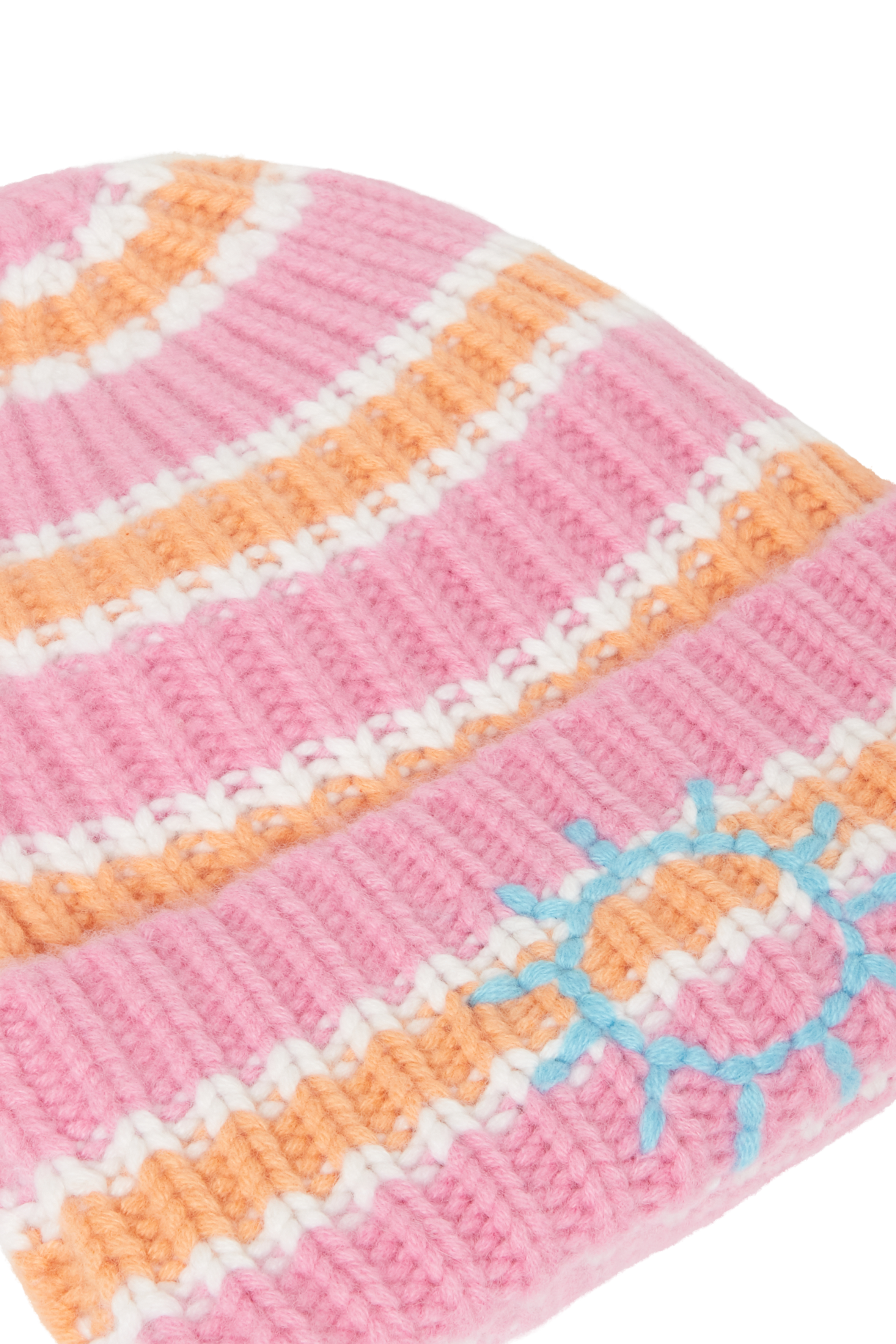 Mira Mikati x Hurray Striped Sun Beanie 