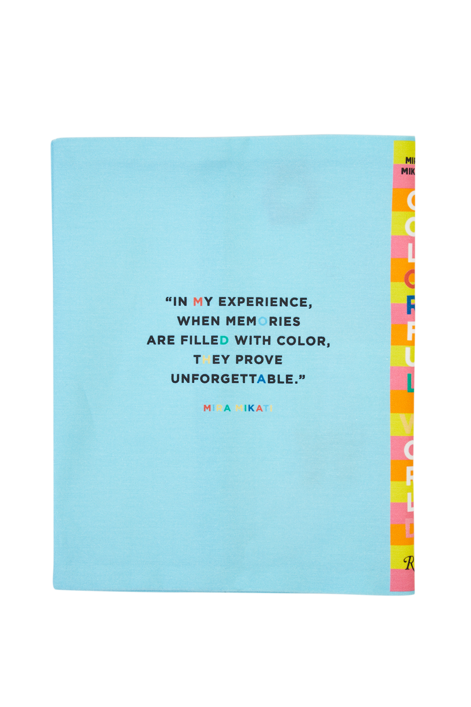 Colourful World Blue Book Cover