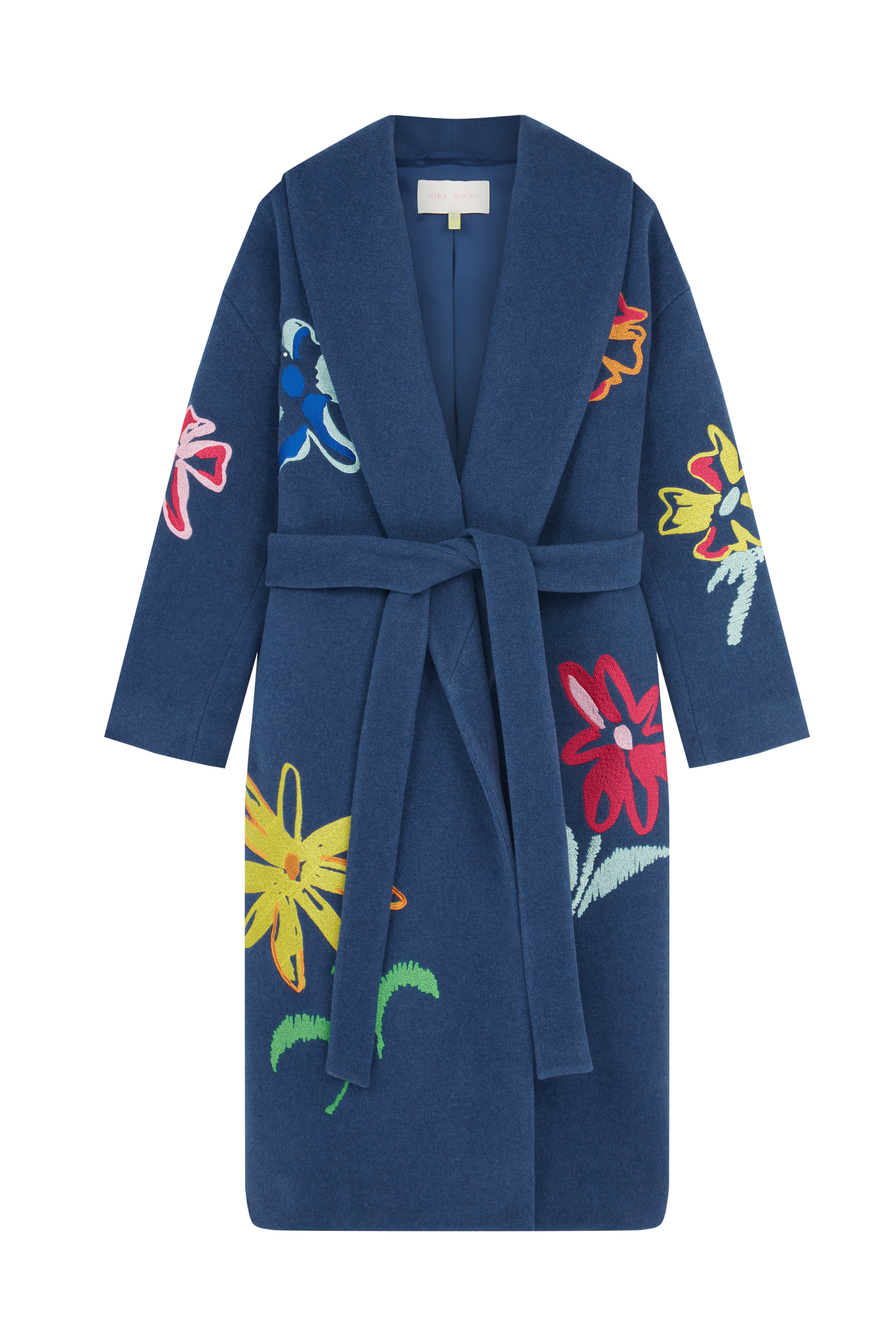 Embroidered Flower Coat