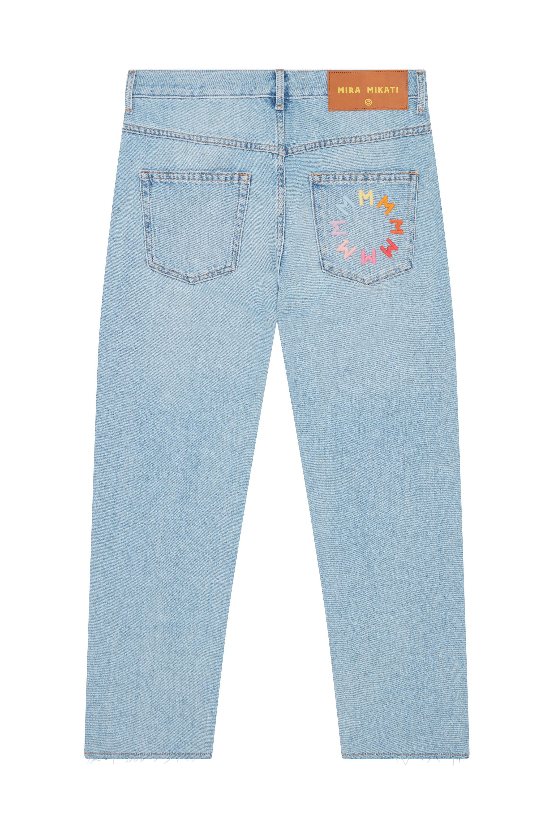 Embroidered Word Jean 