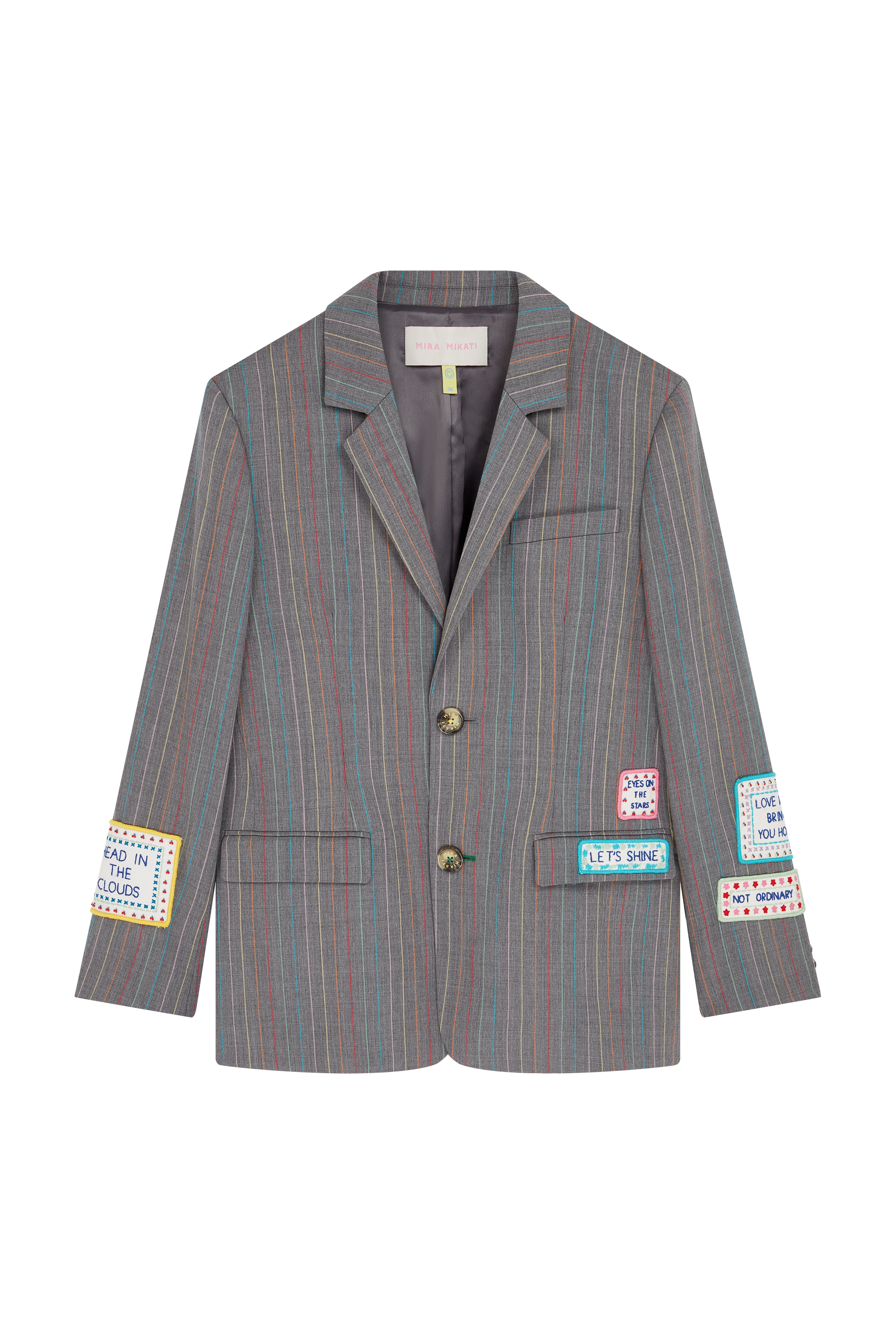 Embroidered Patch Jacket