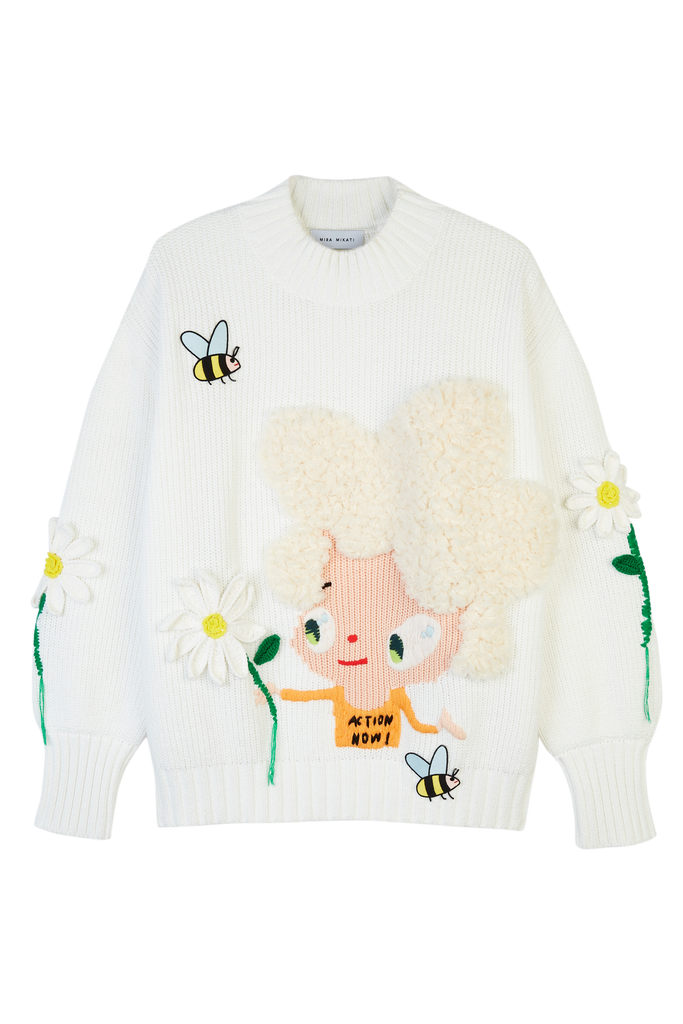 Mira Mikati x Javier Calleja 3D Knit Sweater