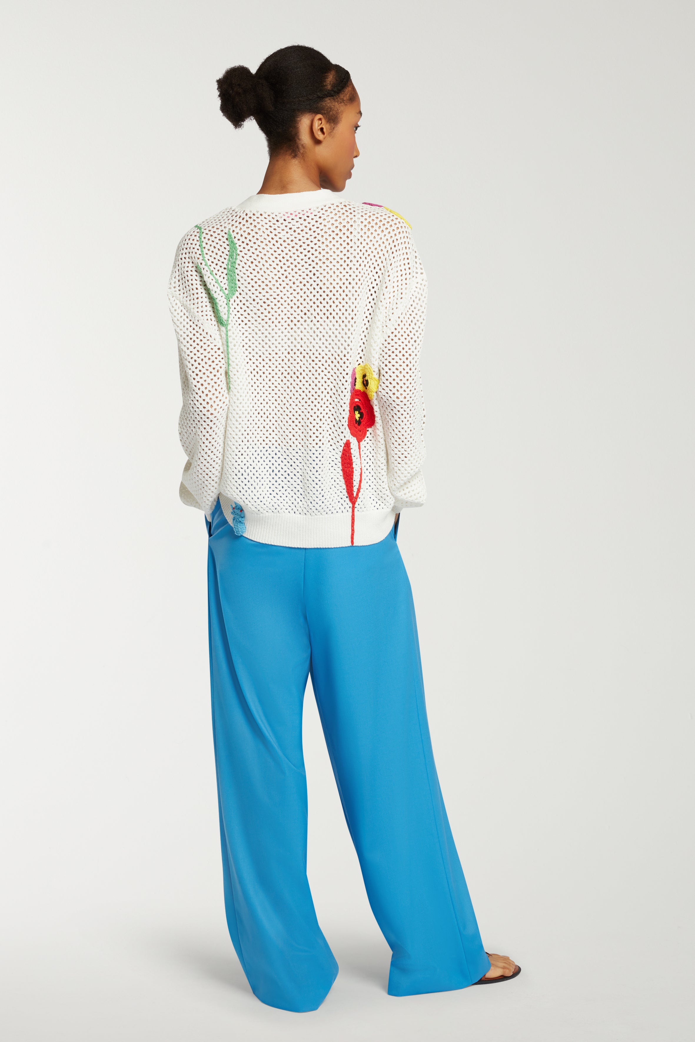 Flower Crochet Cardigan