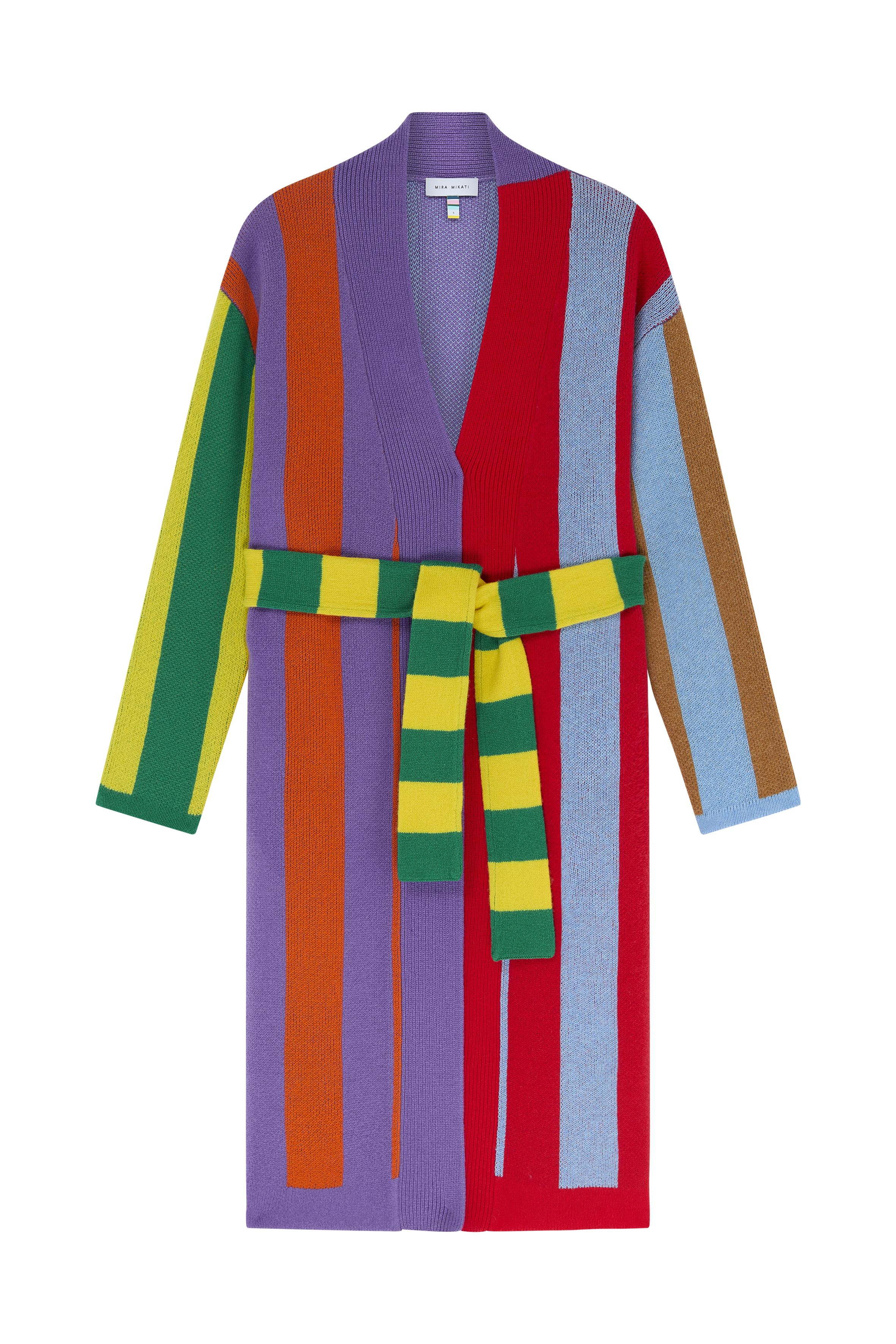 Colorblock Stripe Cardigan 