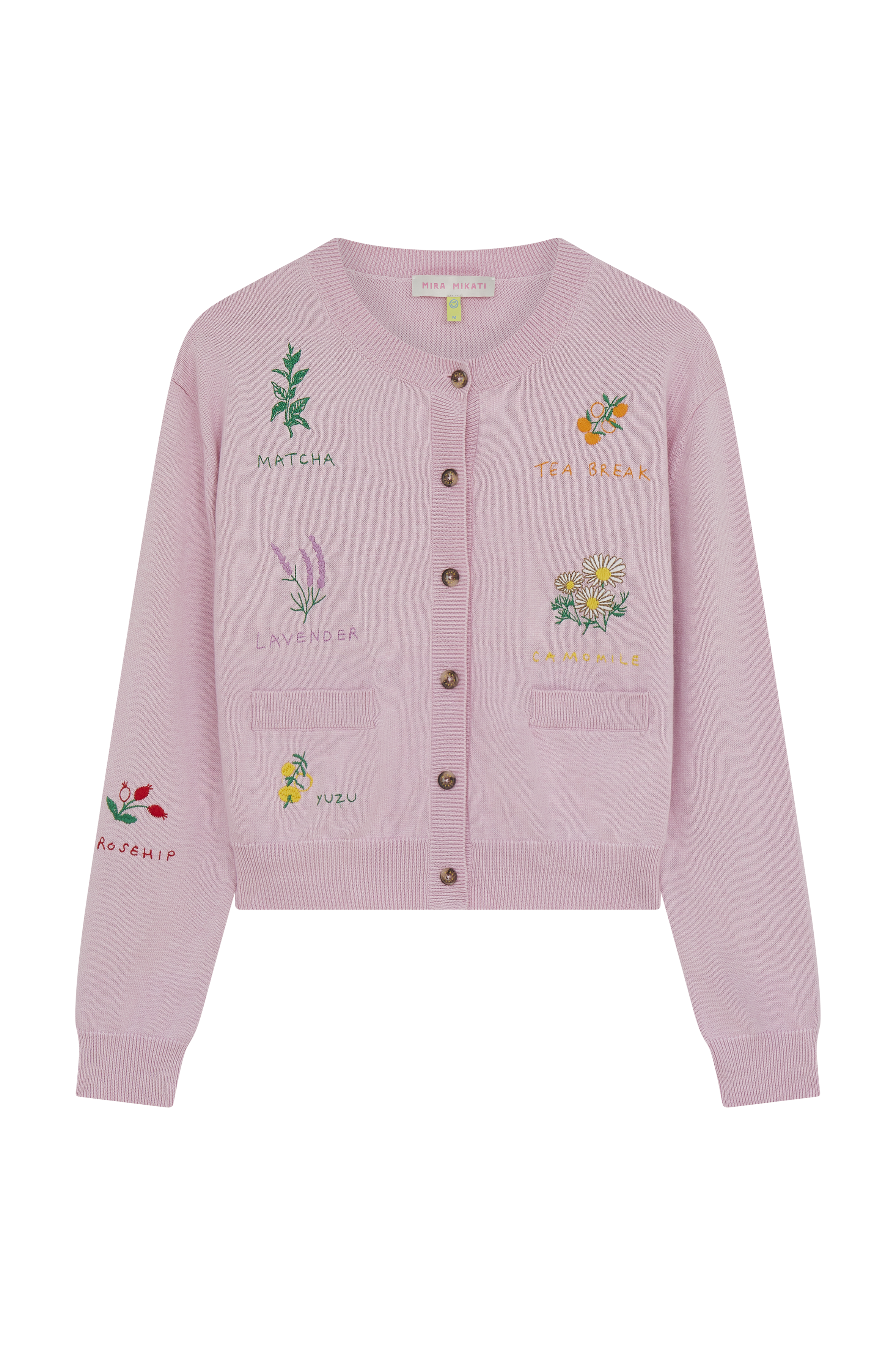 Embroidered Tea Cardigan 