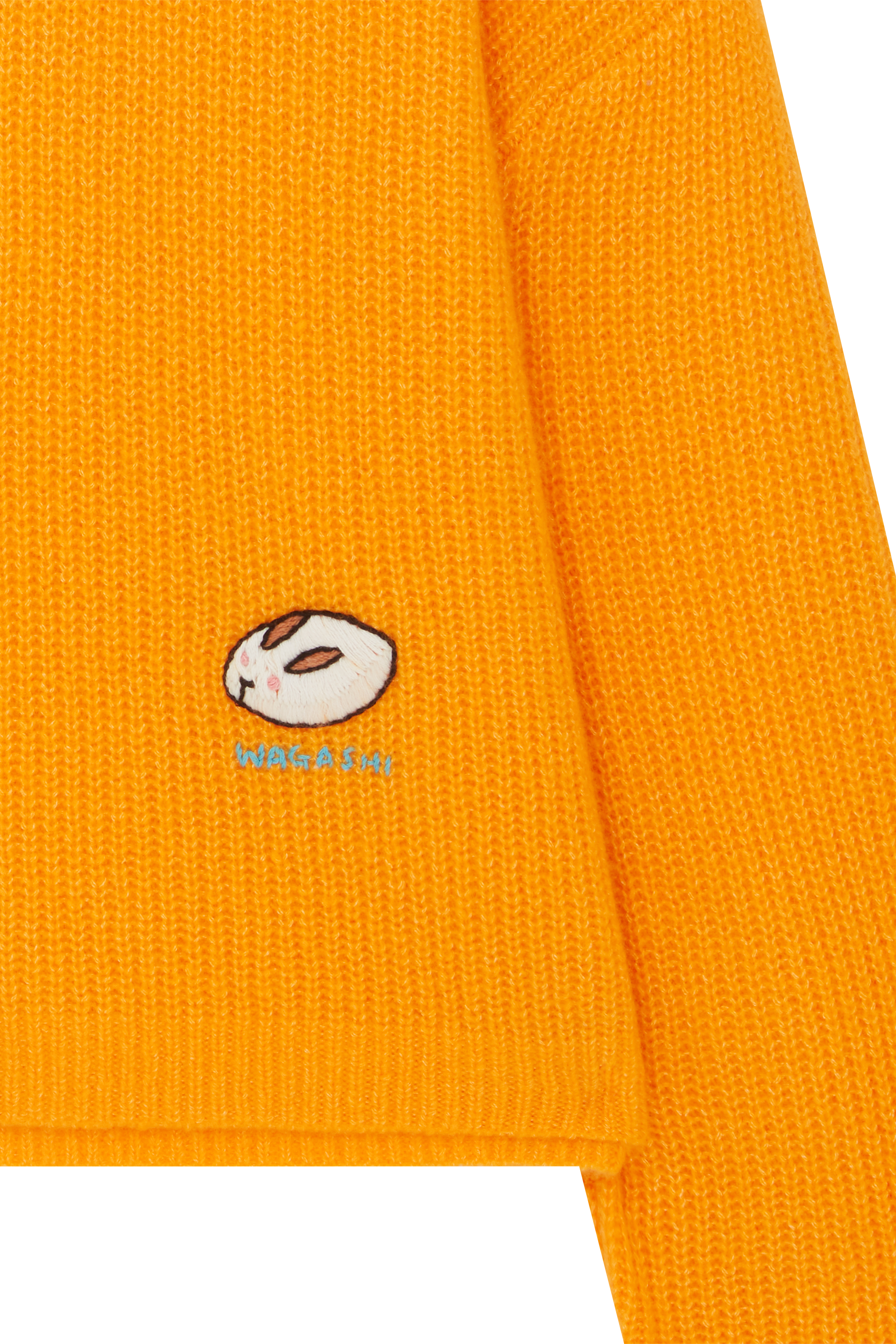 Wagashi Embroidered Cashmere Mix Sweater 