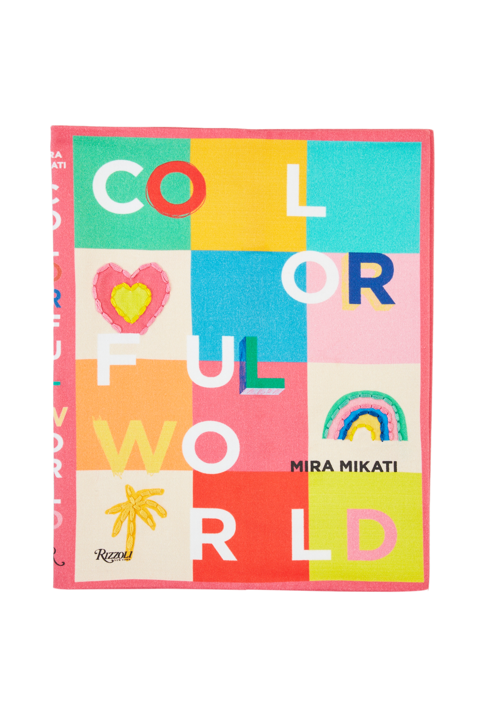 Colourful World Pink Book Cover 