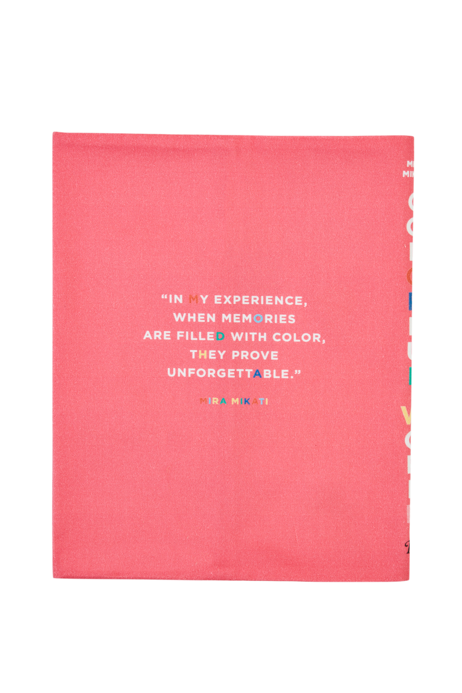 Colourful World Pink Book Cover