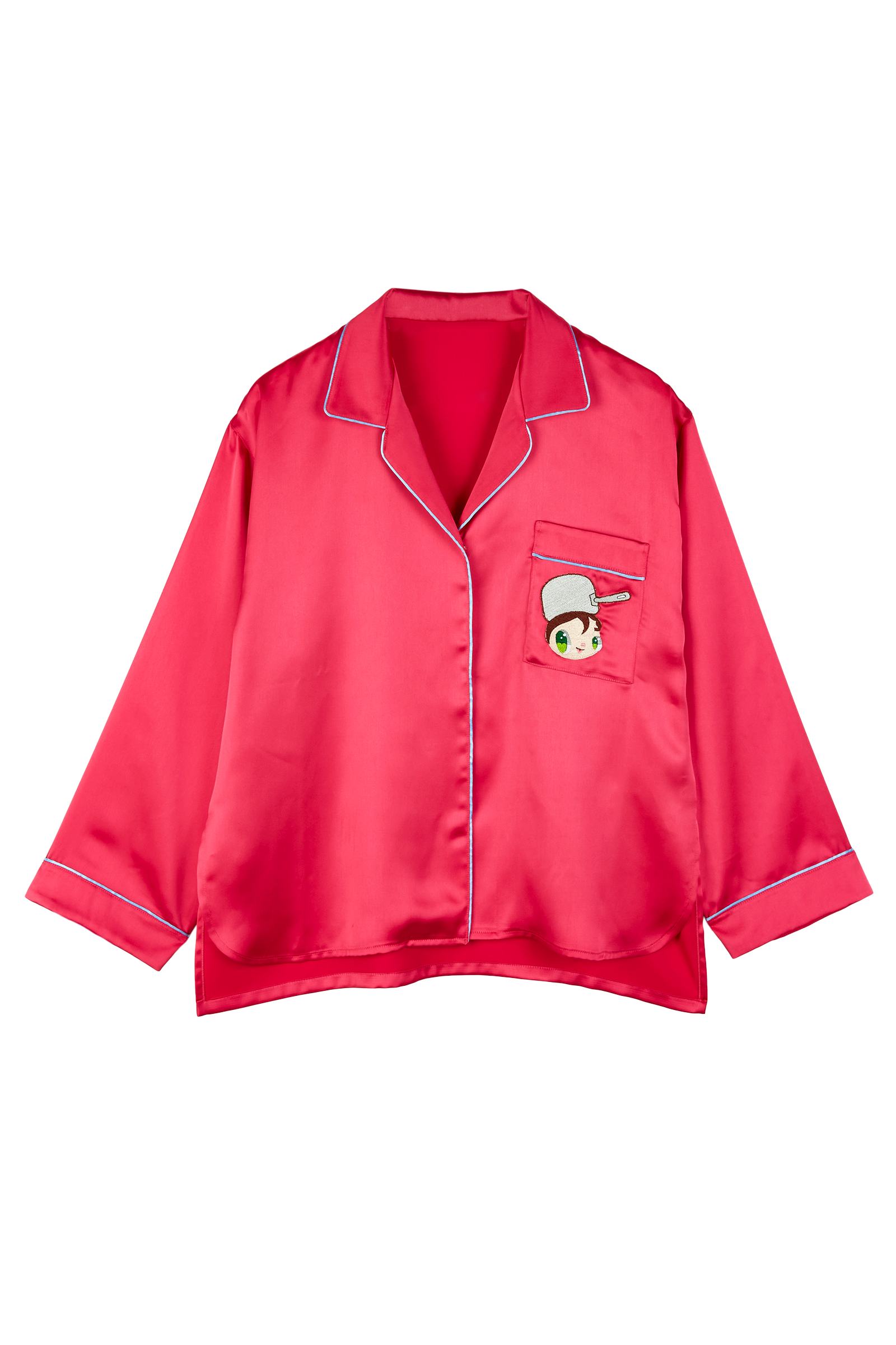 Mira Mikati x Javier Calleja Embroidered Pyjama Shirt